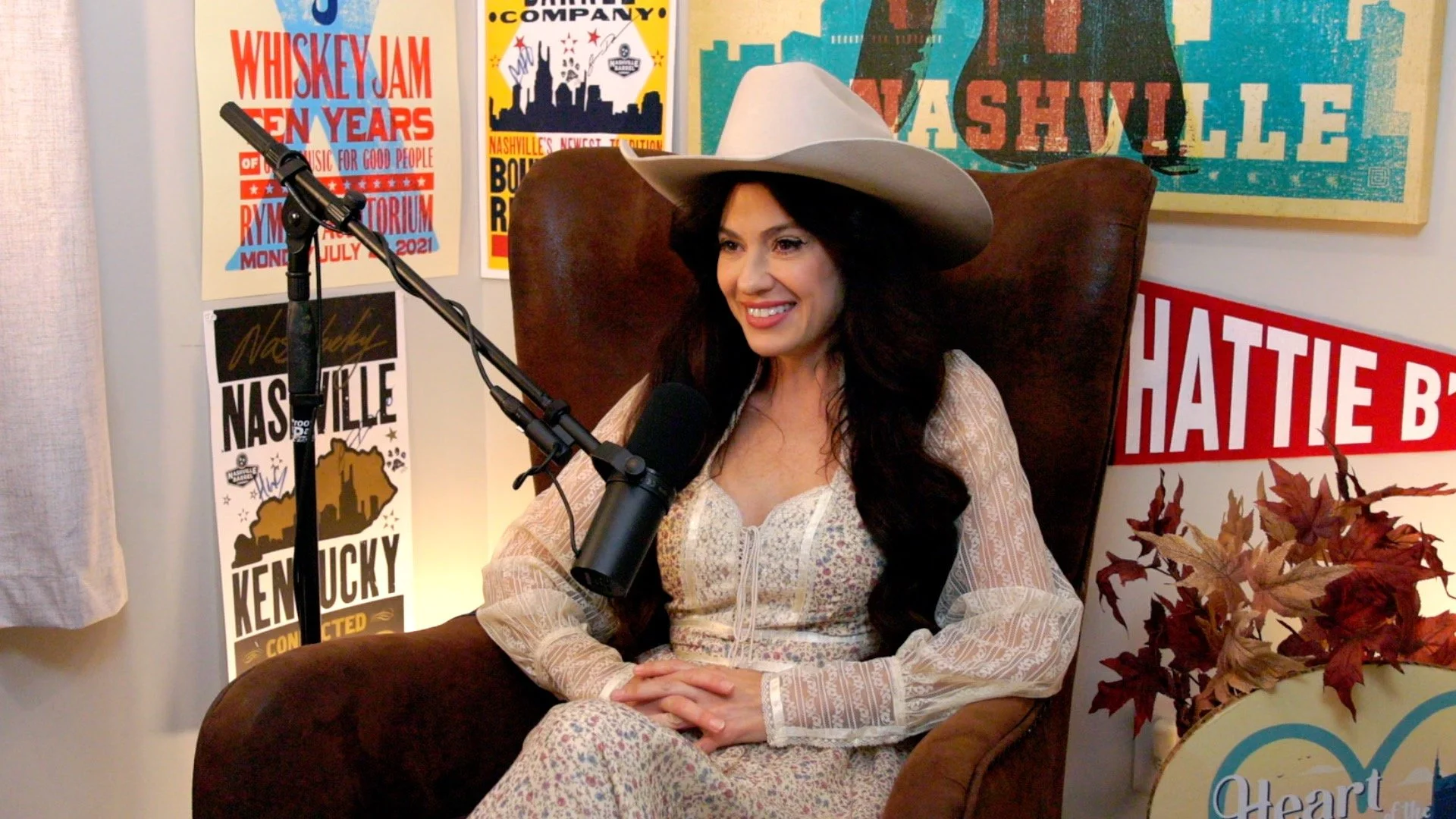 Alicia Blue discussing her Country Desire album produced by Shooter Jennings.