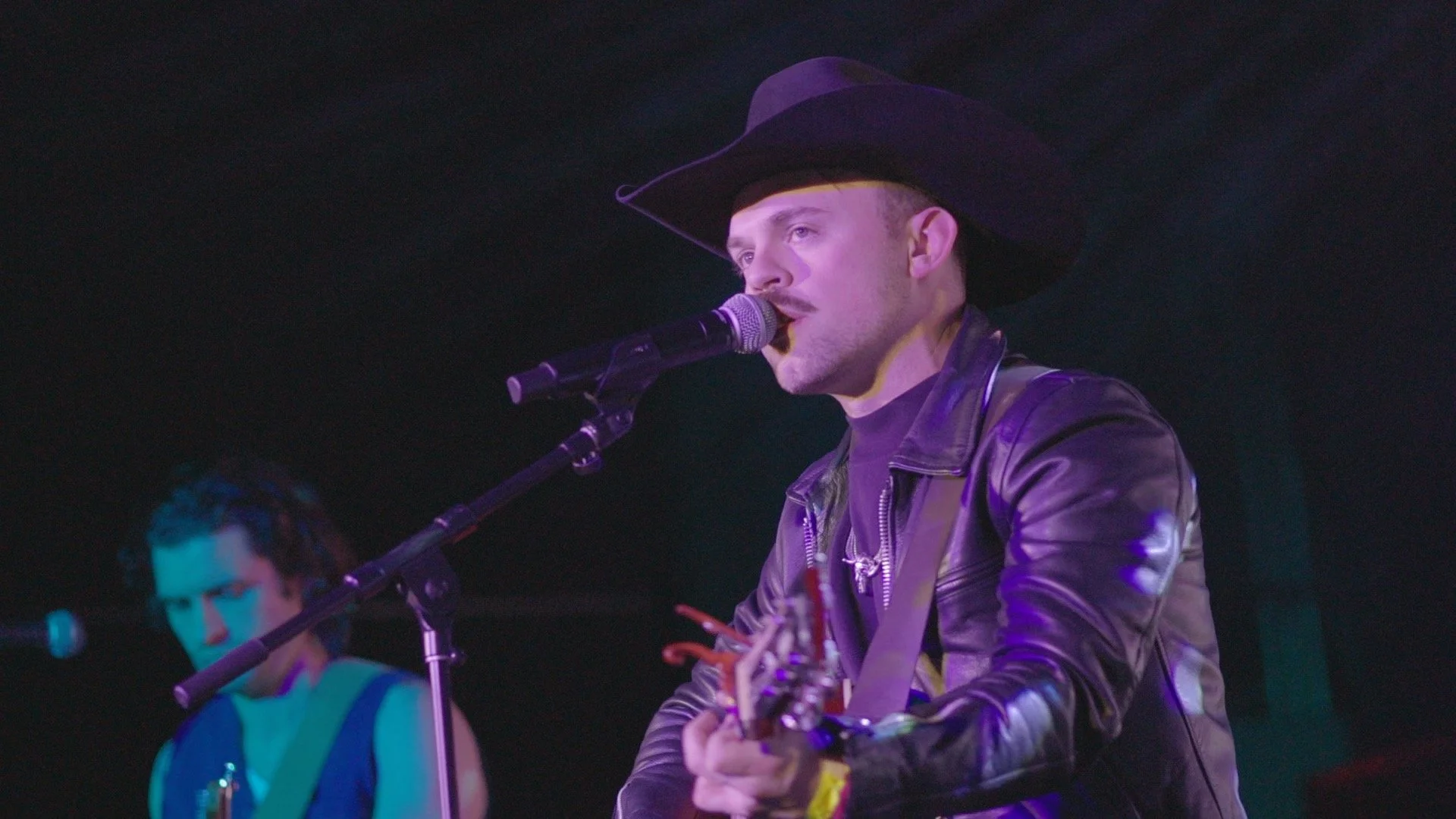 Sammy Arriaga performs live inside the Heart of the Gulch studio in Nashville, bringing his country and Latin influences together.