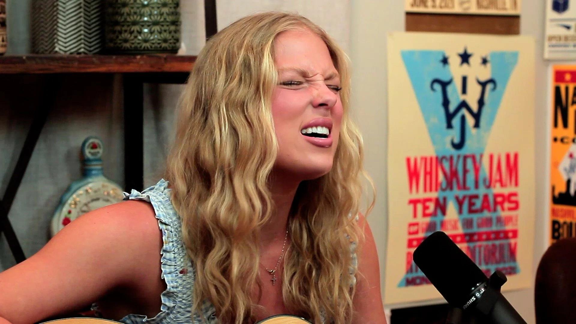 Ashley Anne performs “Plenty of Fish” live at the Heart of the Gulch studio in Nashville, TN.