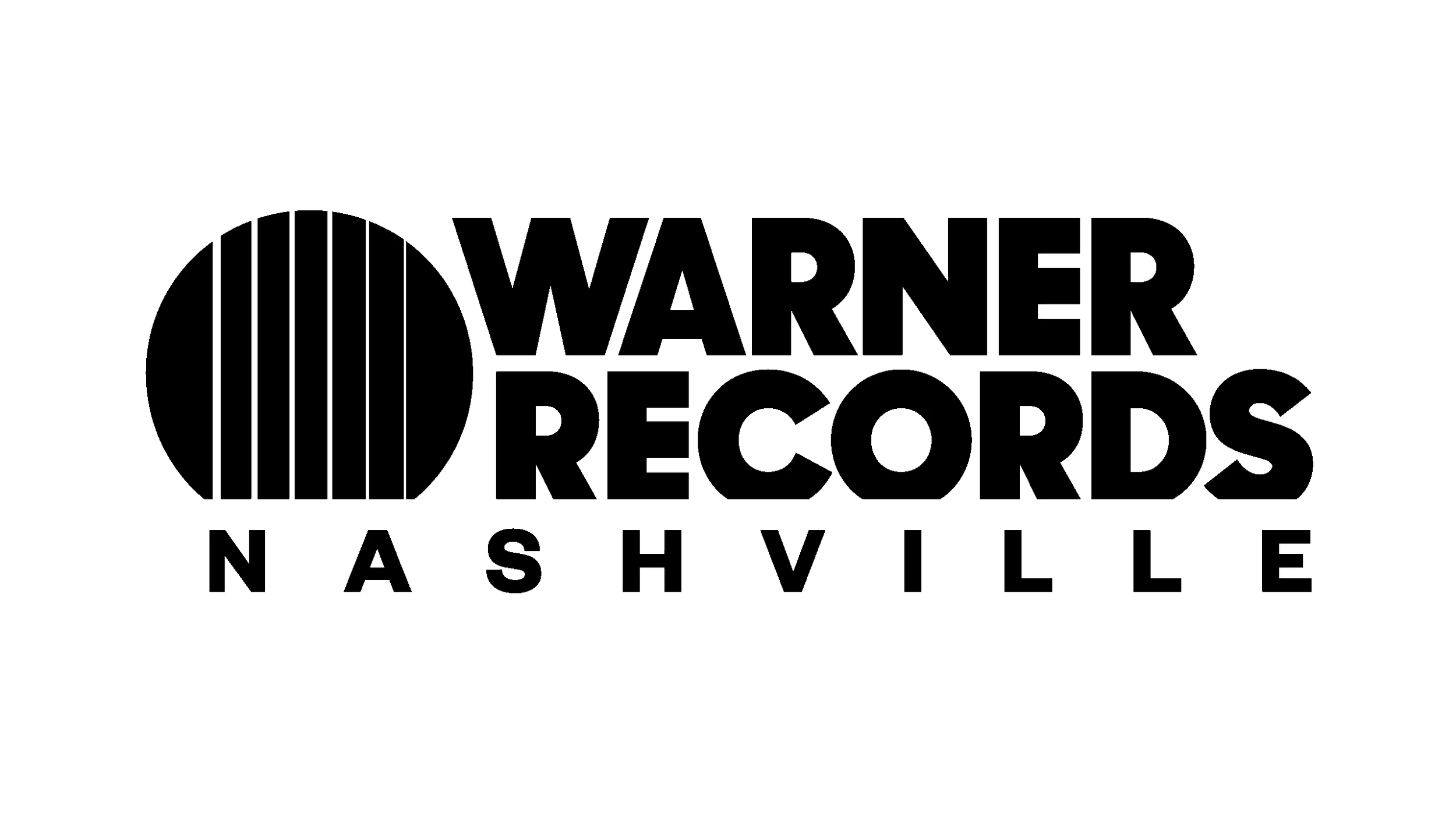 The image features the original logo of Warner Bros. with the text 'WARNER BROS. A SHY VILLE' in black and a large black circle on the left side.