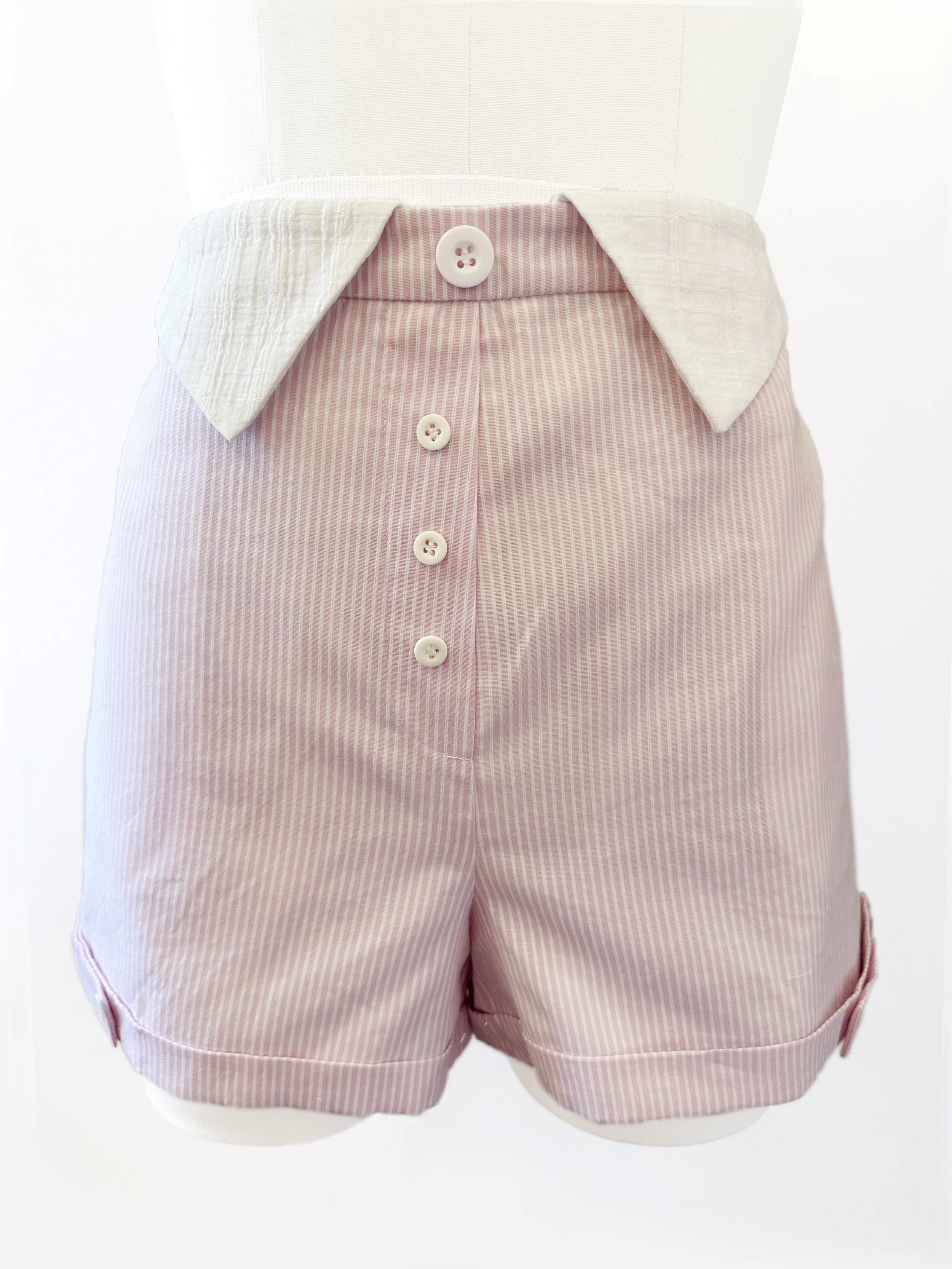 Rosé Mosaic Shorts