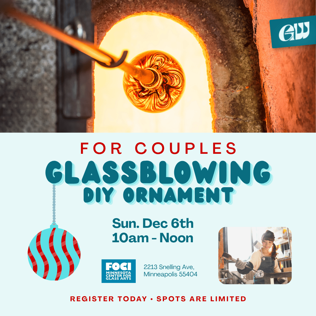 Glassblowing for Couples - Dec 6th