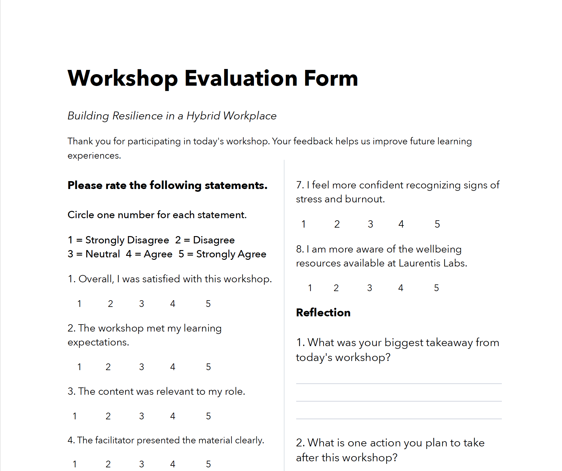 Evaluation Strategy