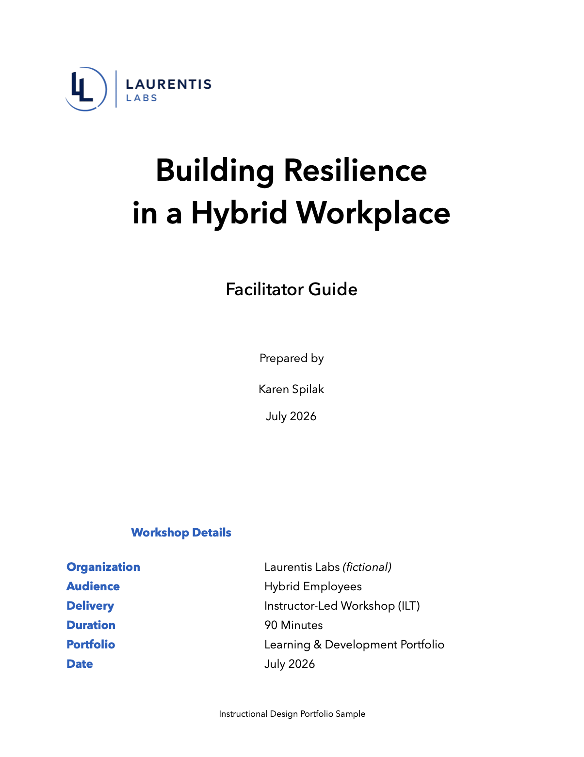 Facilitator Guide