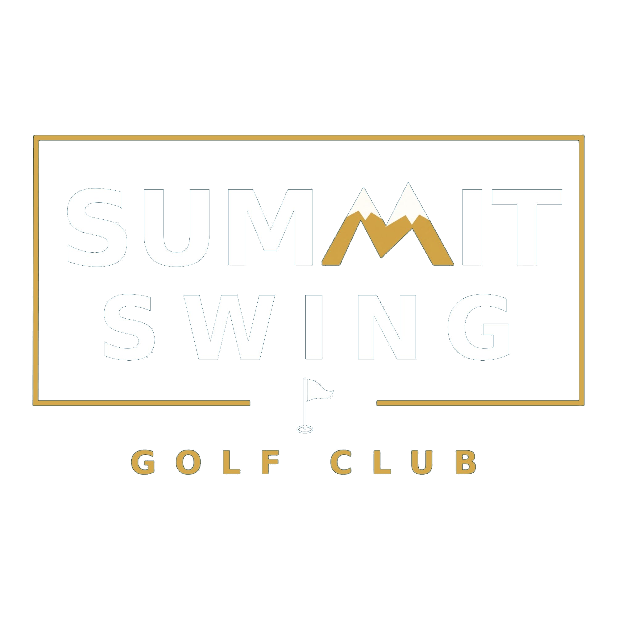 Summit Swing Golf Club logo, indoor golf simulators in Maple Grove, MN