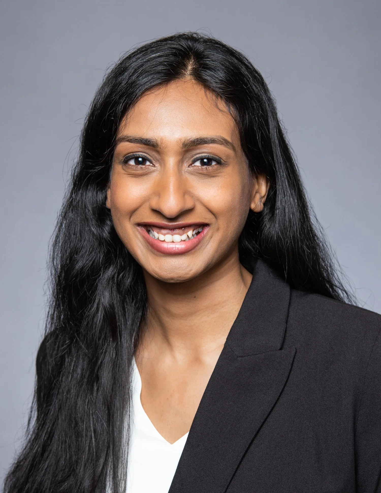 Close-up of Dr. Kadari smiling
