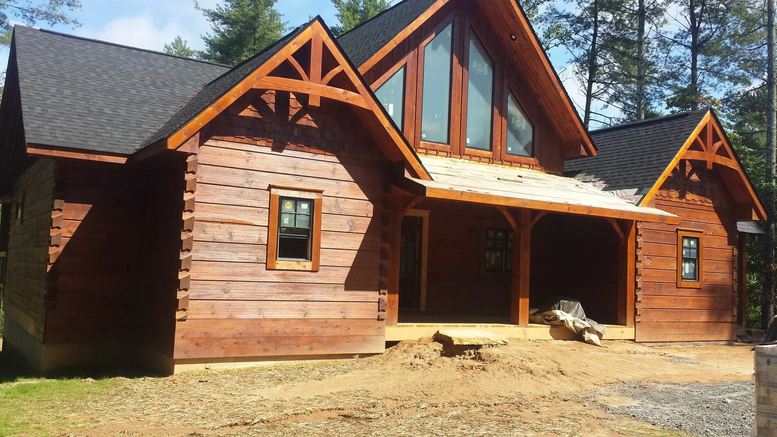 Cabin staining