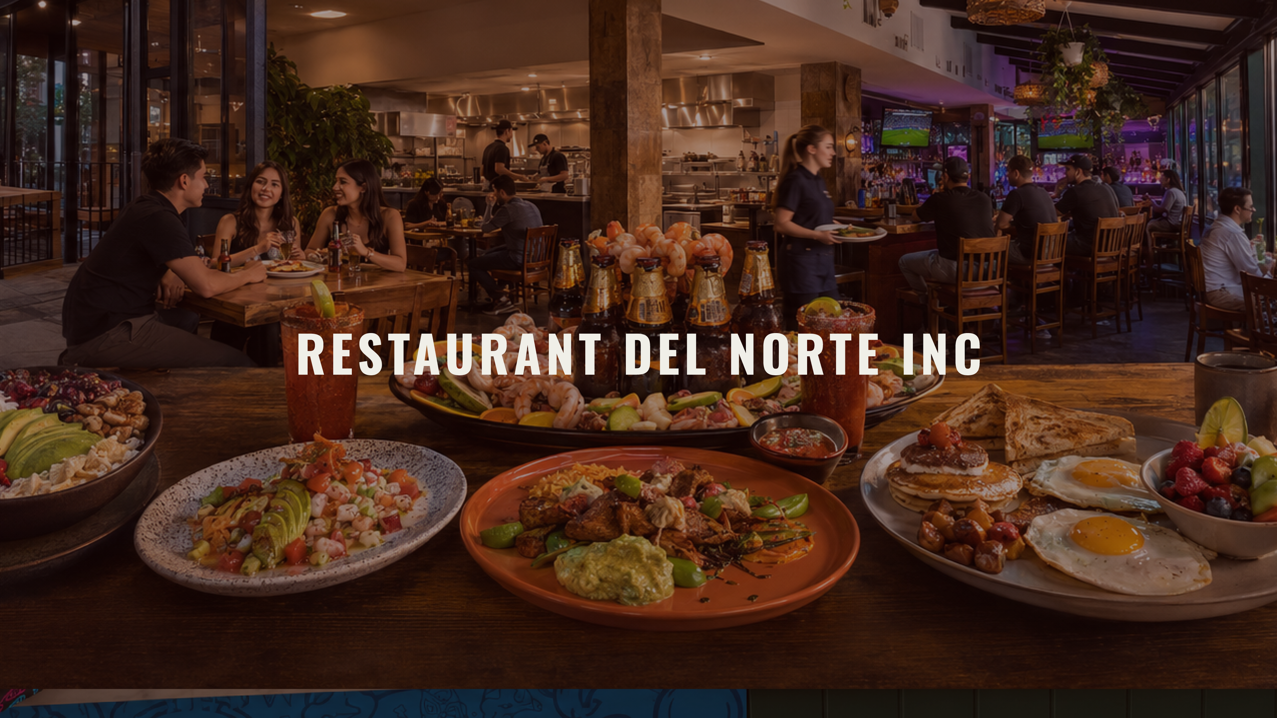 Restaurant del Norte - BUILT TO SCALE