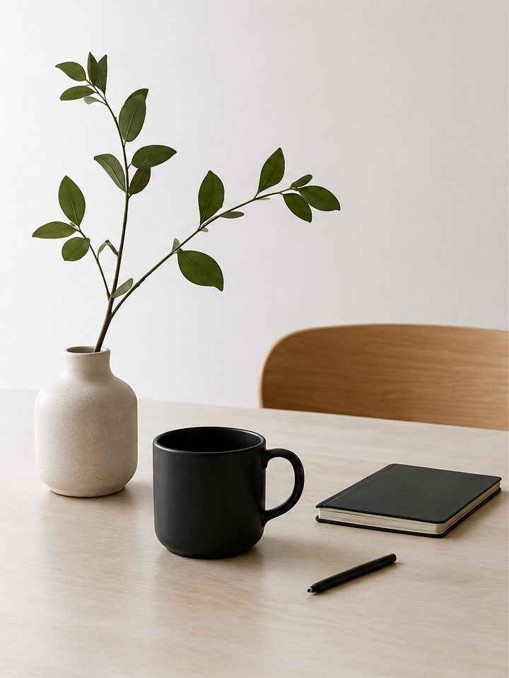 Minimalist neutral styling used throughout the LAMP website.