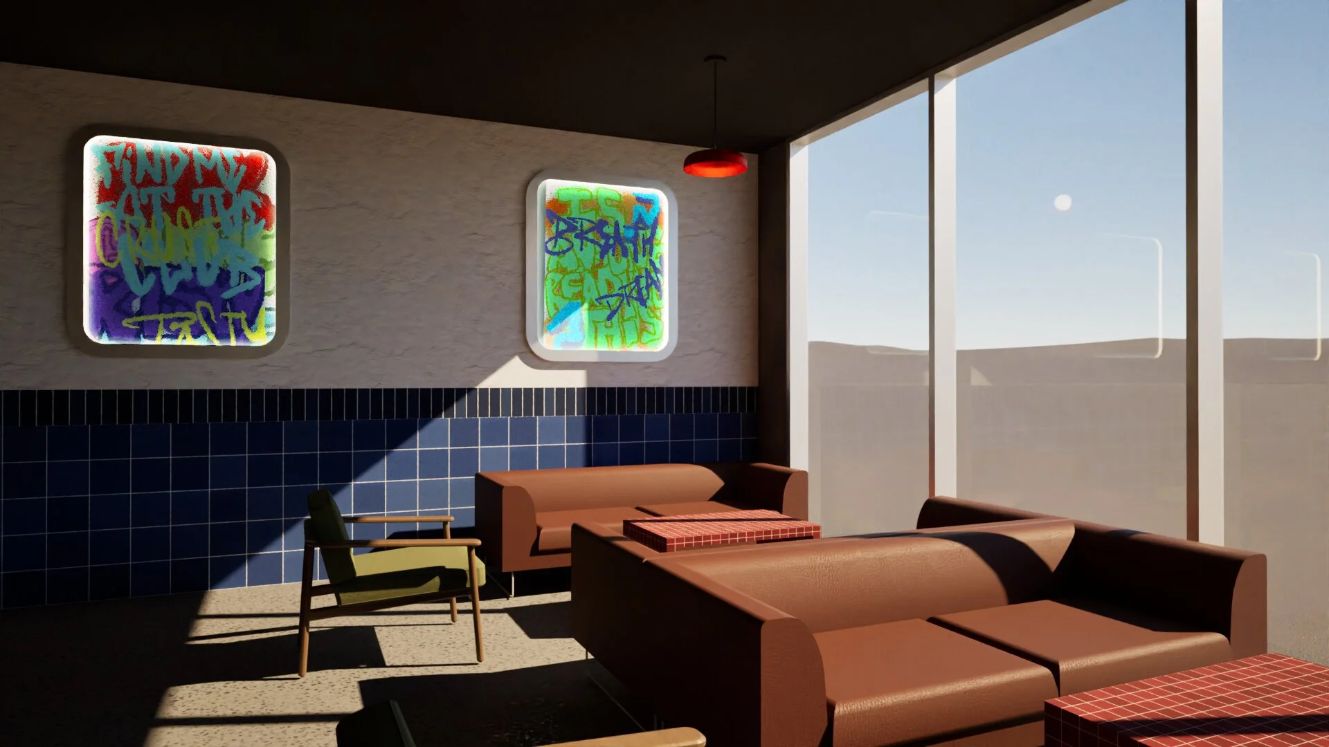 Dining lounge area
