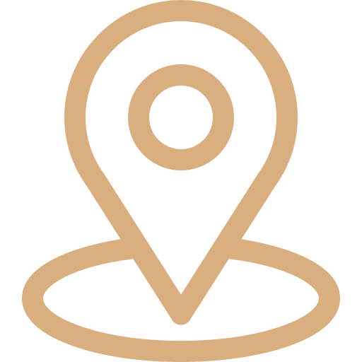 Icon of a location pin on a map.