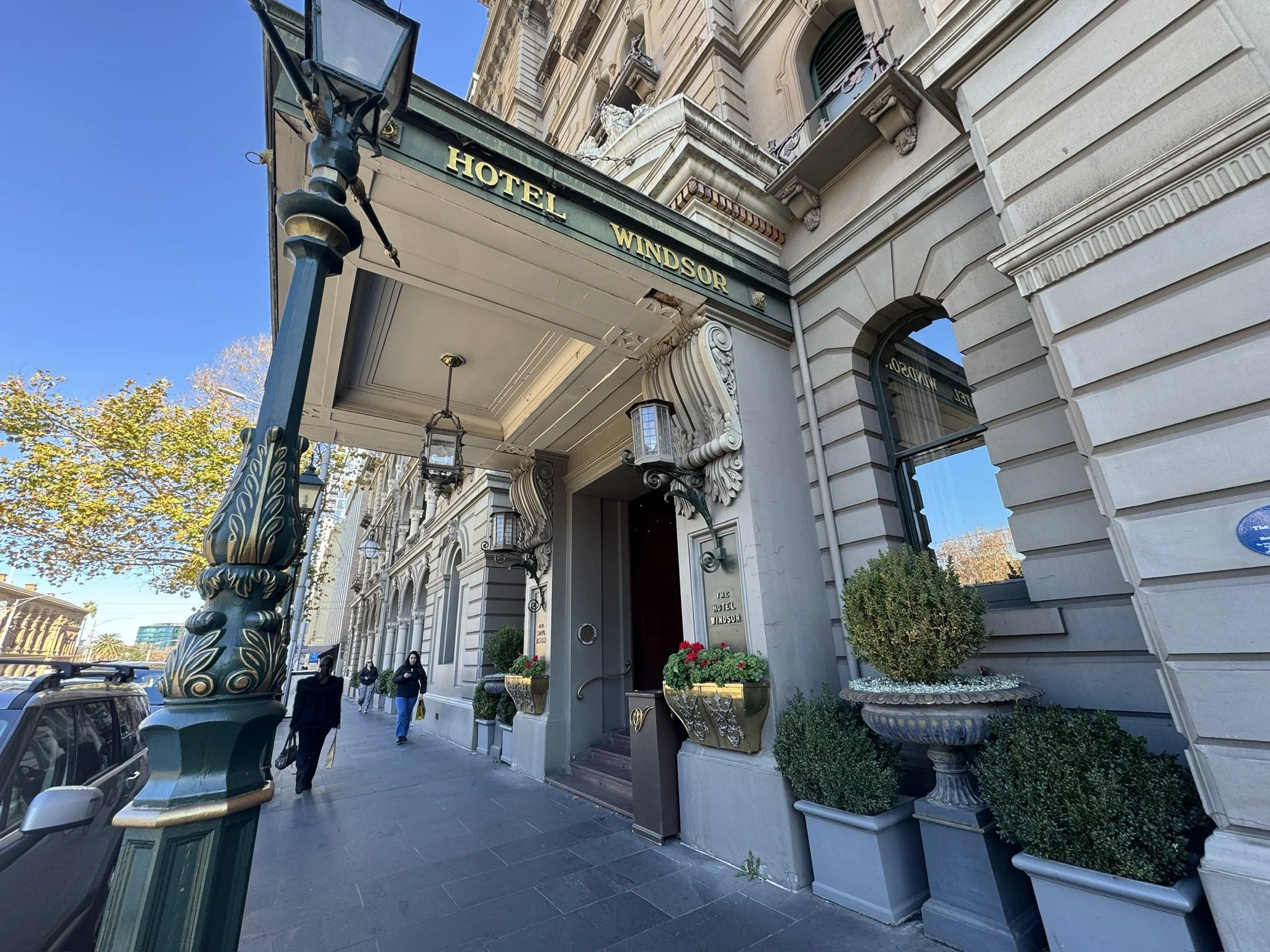 The Hotel Windsor on Spring Street, Melbourne