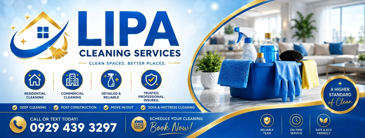 Lipa Cleaning Services | Deep Cleaning, Post-Construction &amp; Move-In Cleaning