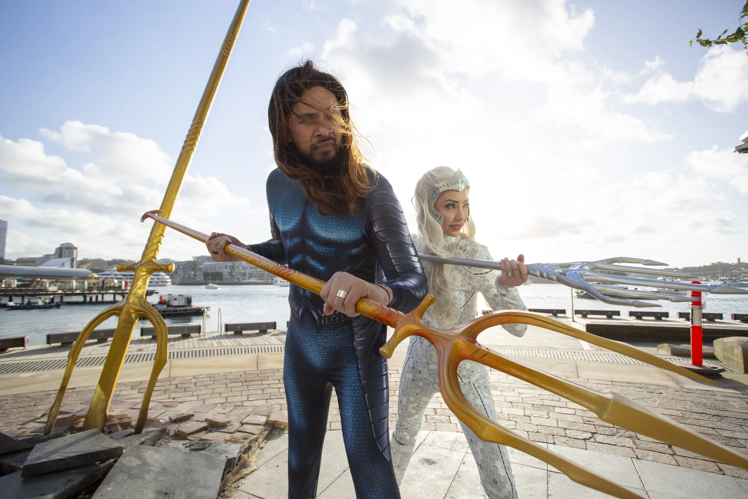 PR STUNTS · AQUAMAN 2: WATERMANS COVE SYDNEY · WARNER BROS