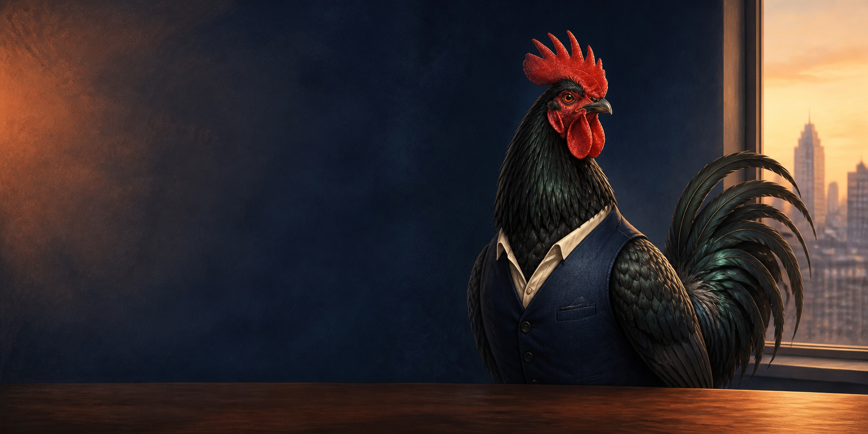 Rooster CEO - Side Profile - Speaking Engagement