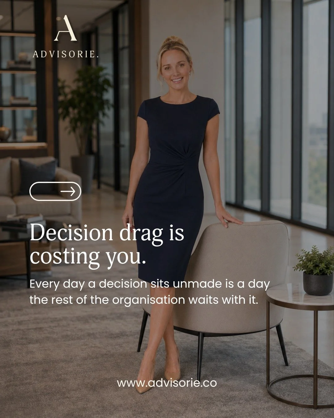Decision drag is one of the quietest growth blockers.

It does not always look dramatic. It looks like waiting for sign-off. Revisiting the same issue. Trying to get everyone aligned. Avoiding the hard call. Keeping options open for too long.

But ev