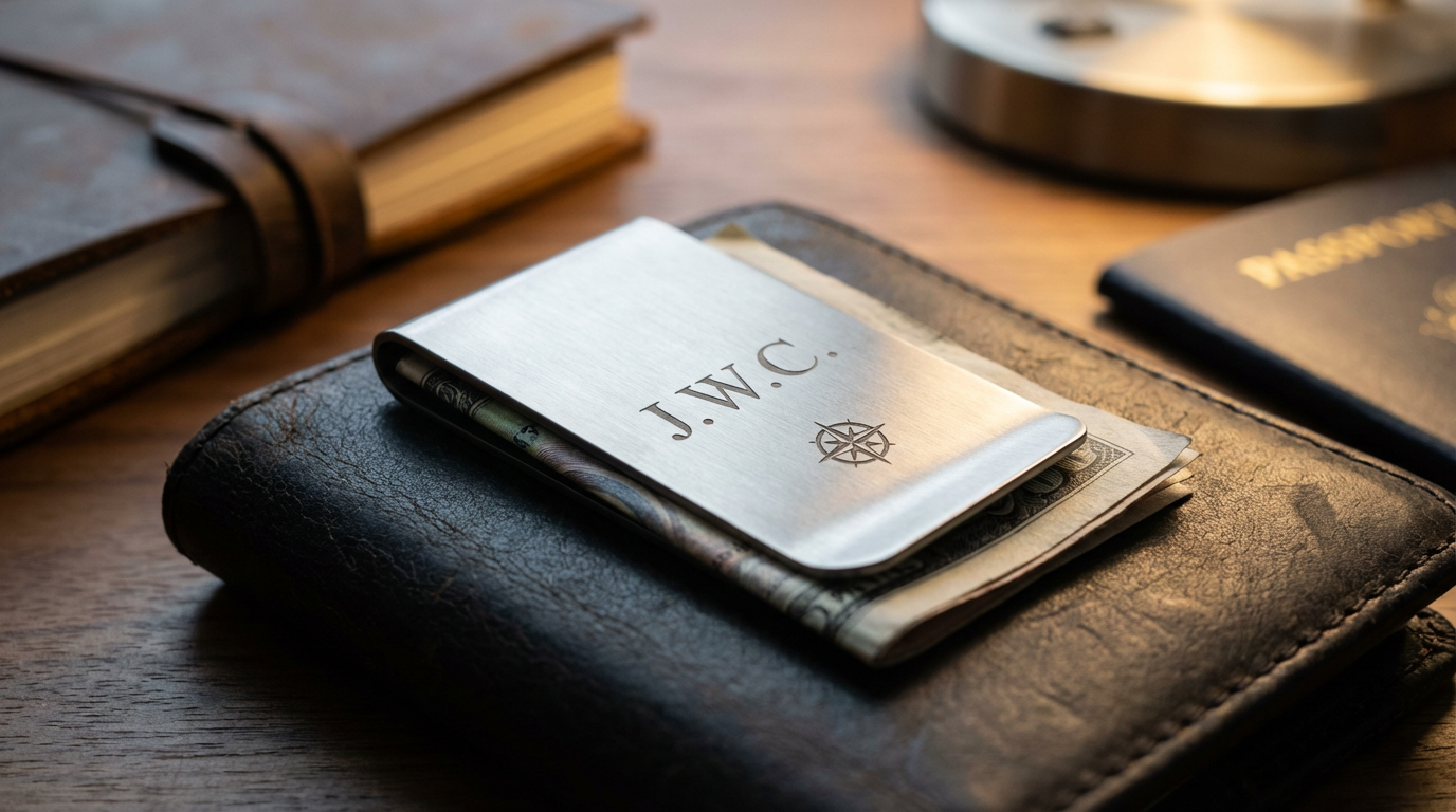 Engraved Money Clip