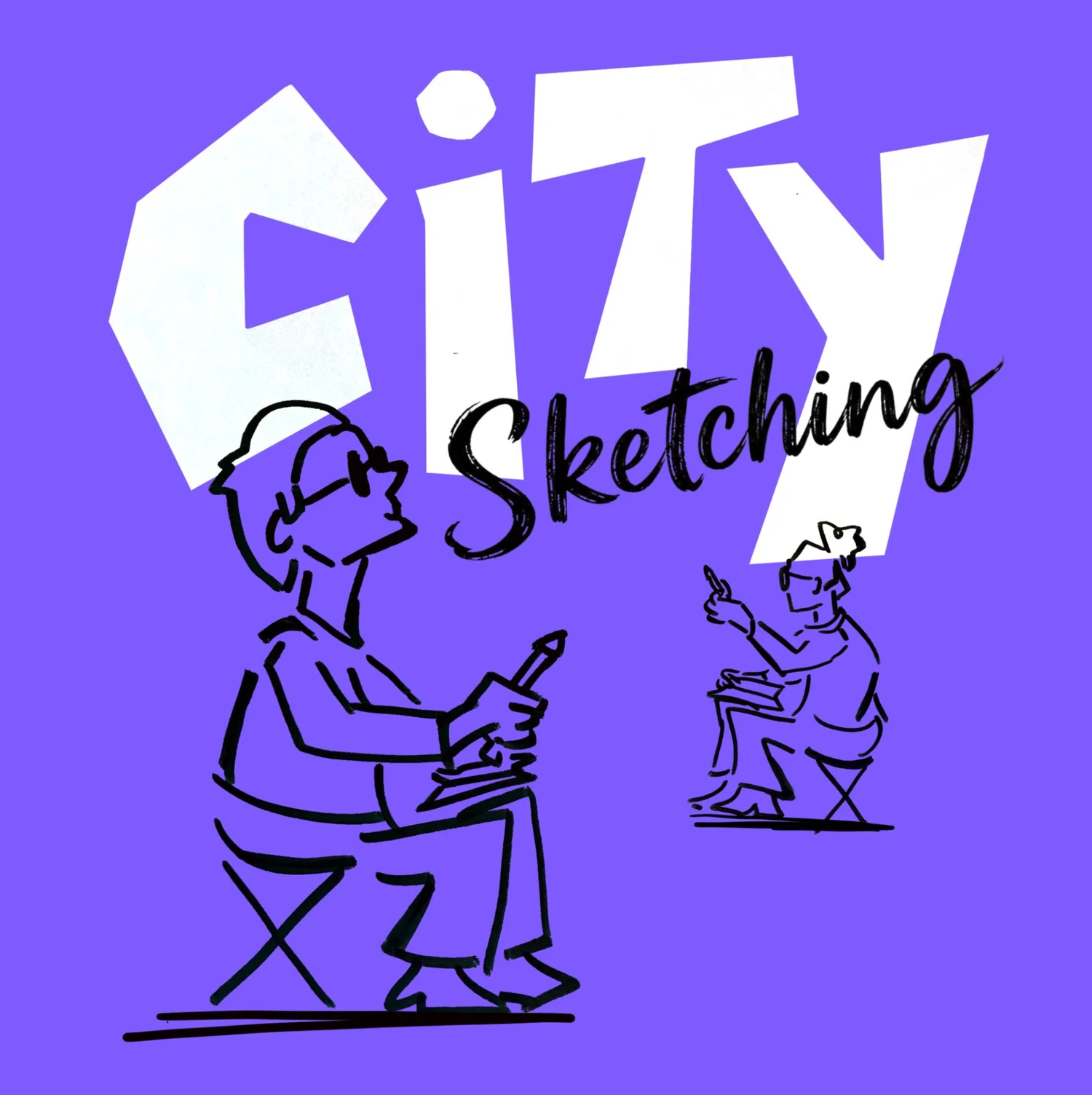 City Sketching Logo