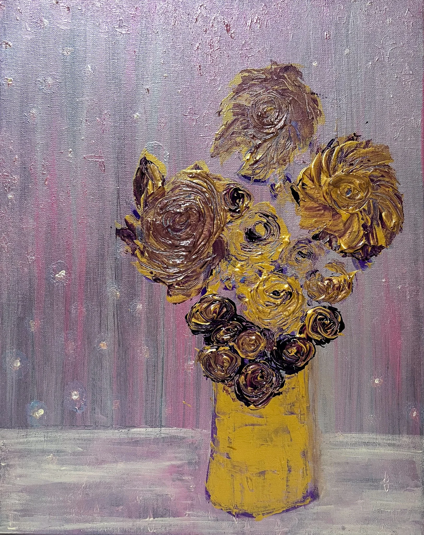 Flowers on the window