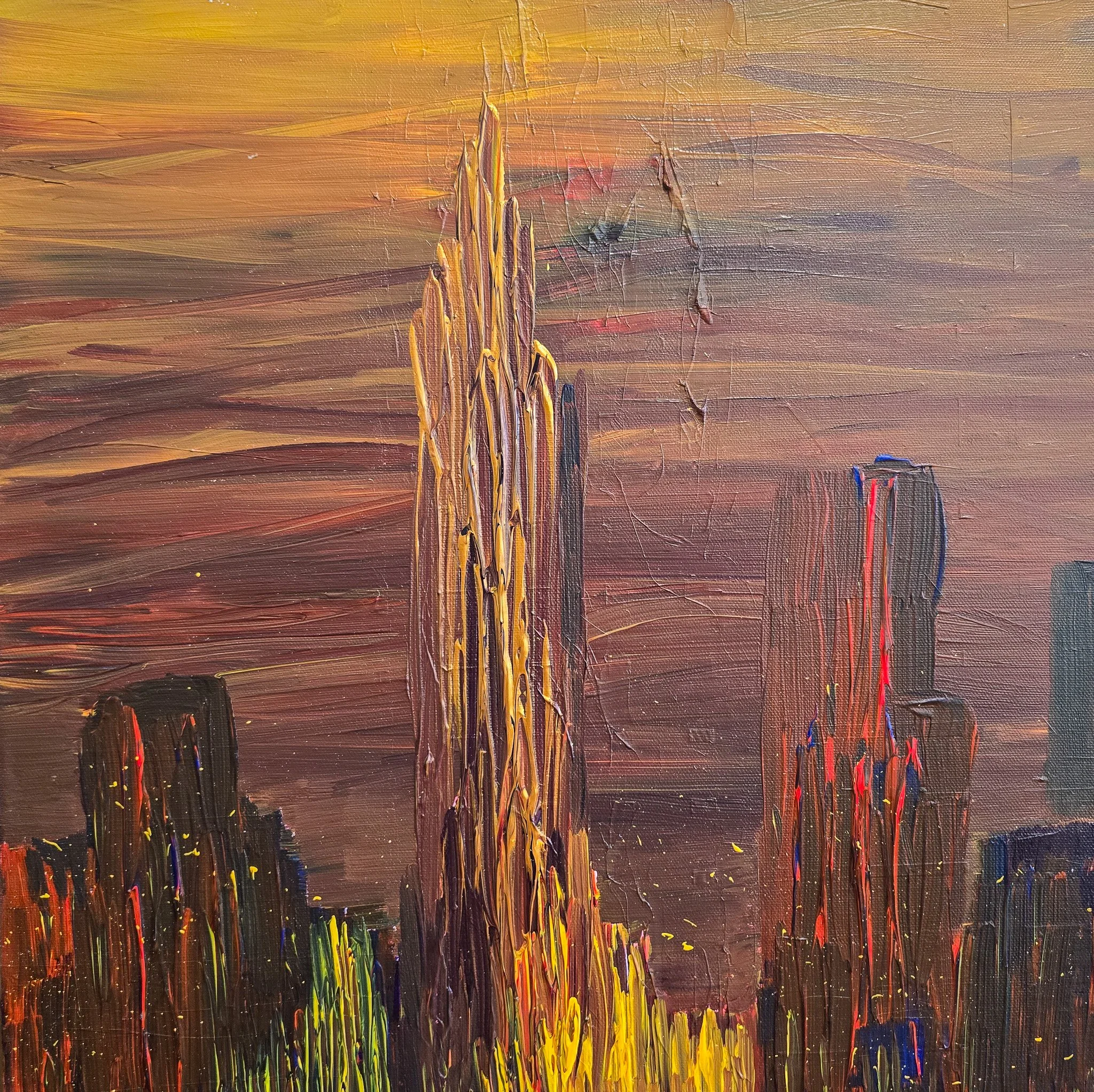 Evening in the city