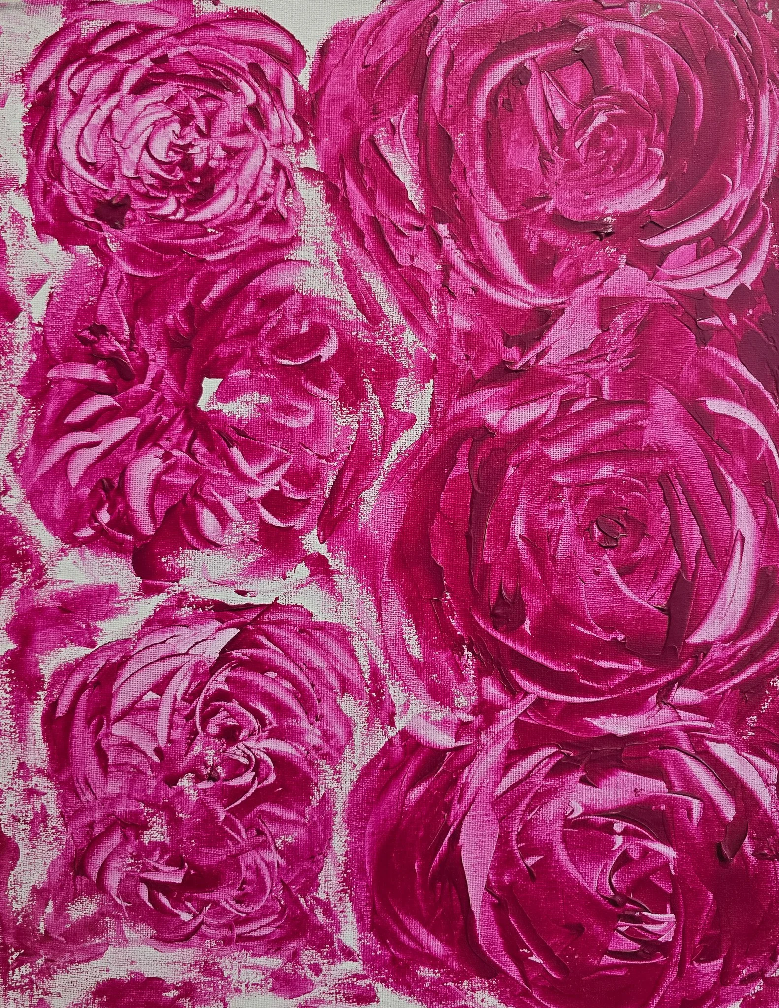Roses and peonies
