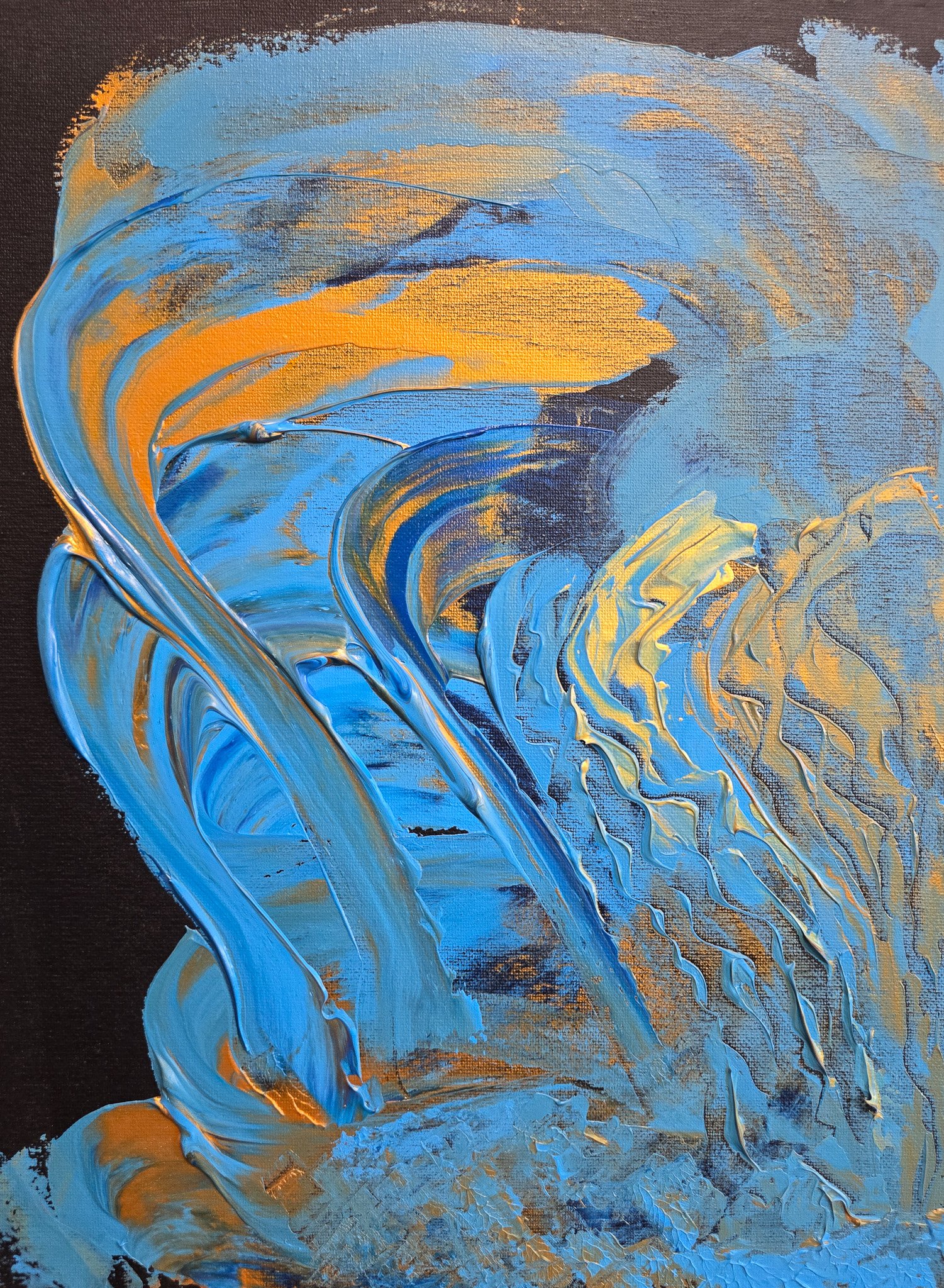 The reeds rustled, the trees bent,…