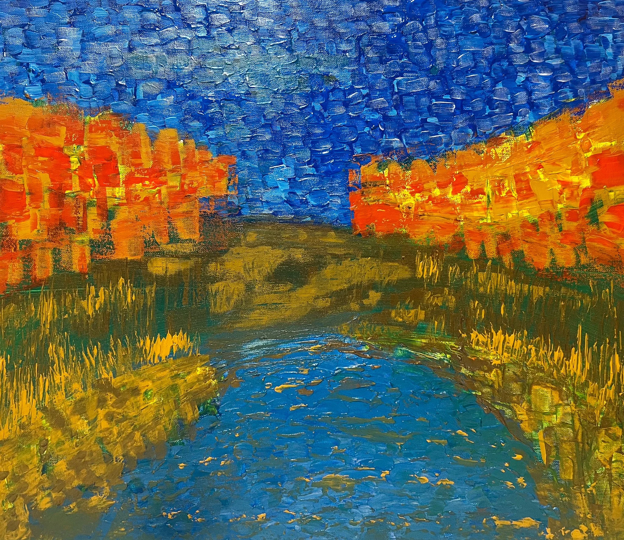 Autumn, pond
