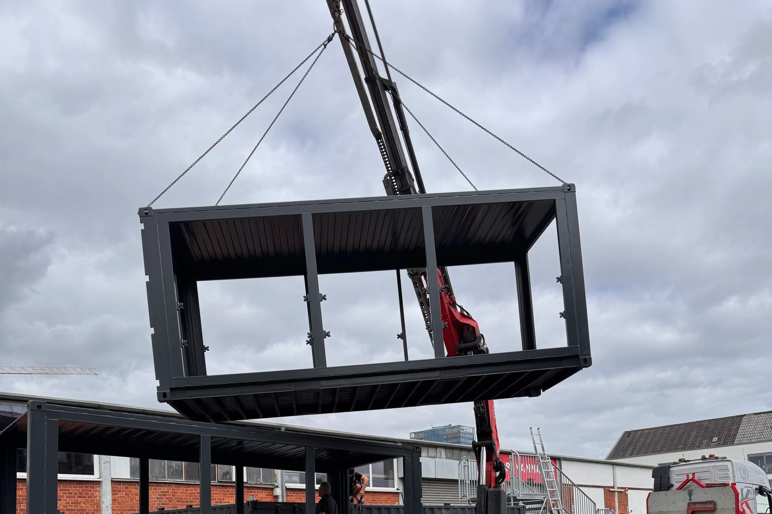Container Transport einfach und flexible für jede Location