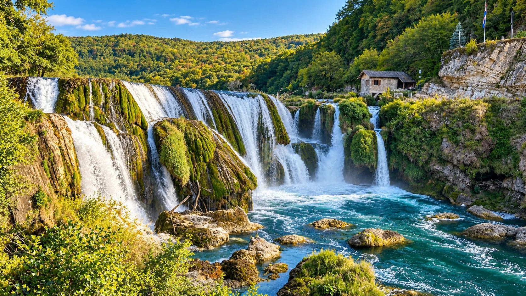 Strbucki buk waterval in Bosnie