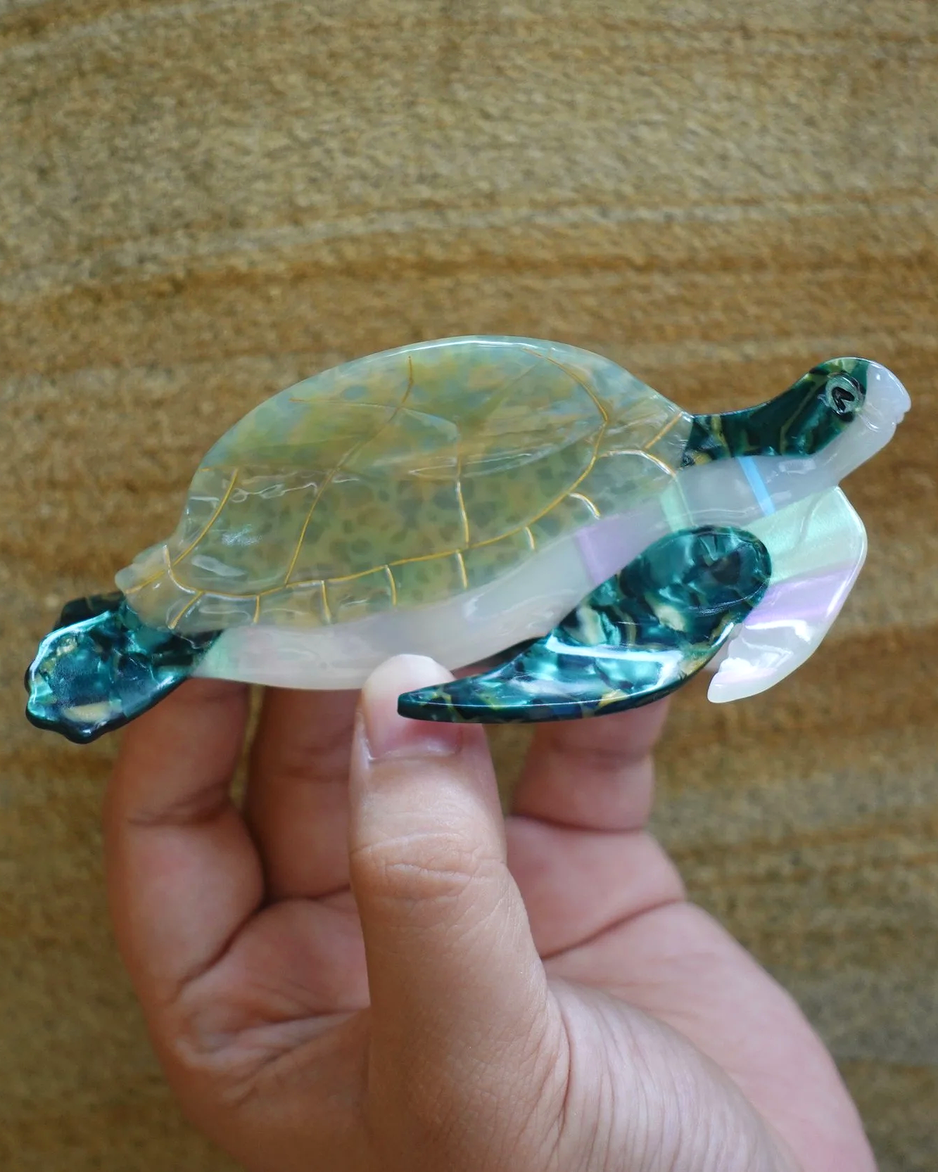Lucky Lizzie Turtle Hair Clip