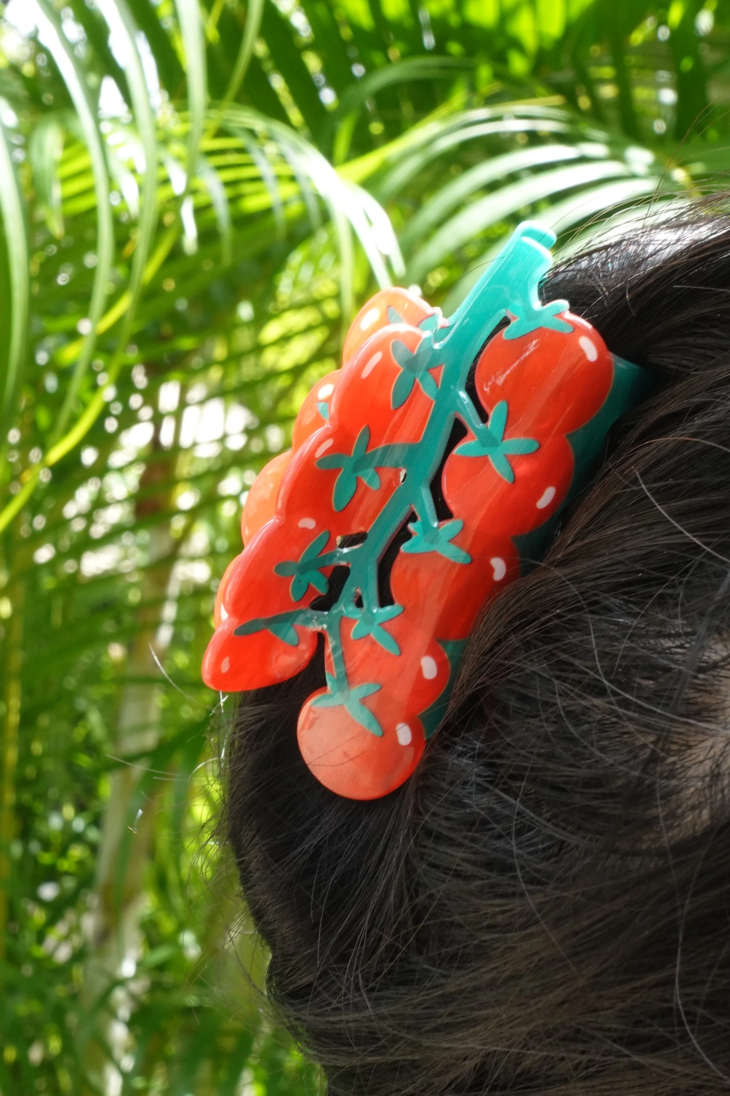 Lucky Lizzie Tomatoes Hair Clip