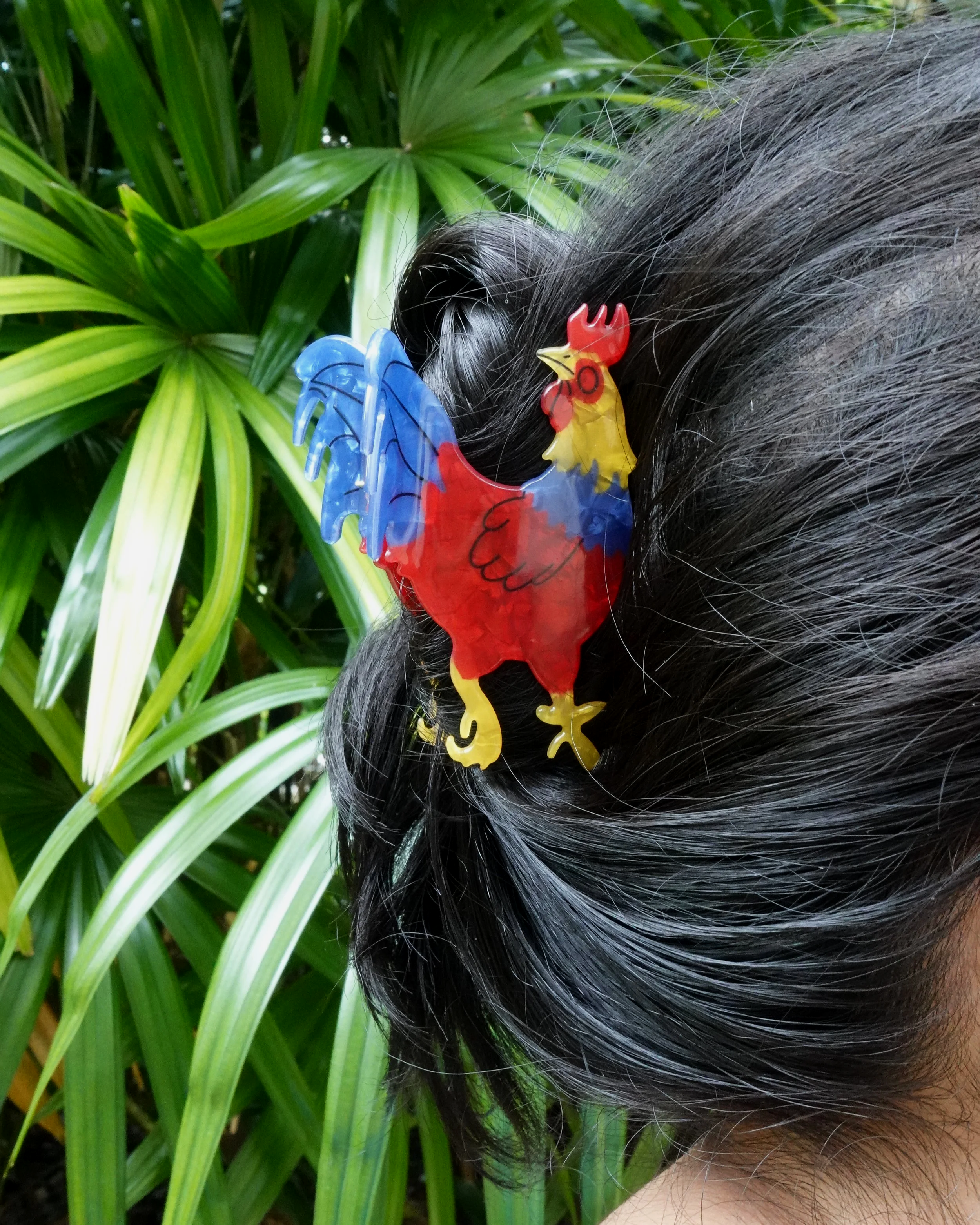 Lucky Lizzie Chicken Hair Clip