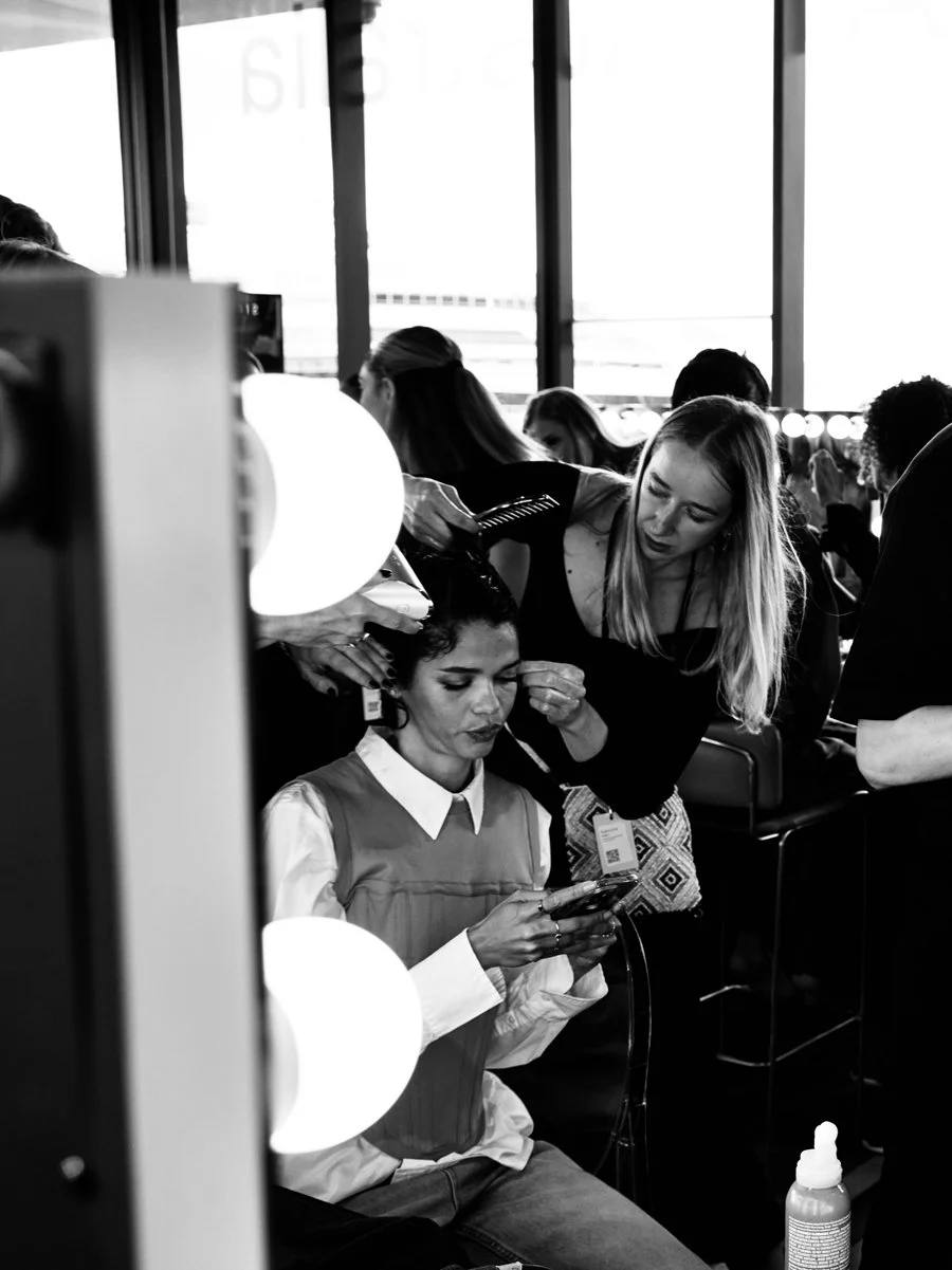 Award winning colourist and avant garde hairdresser, AHIA FINALIST, Kateryna Gribinyuchenko, air touch educator and editorial visionary of hairdressing in Australia