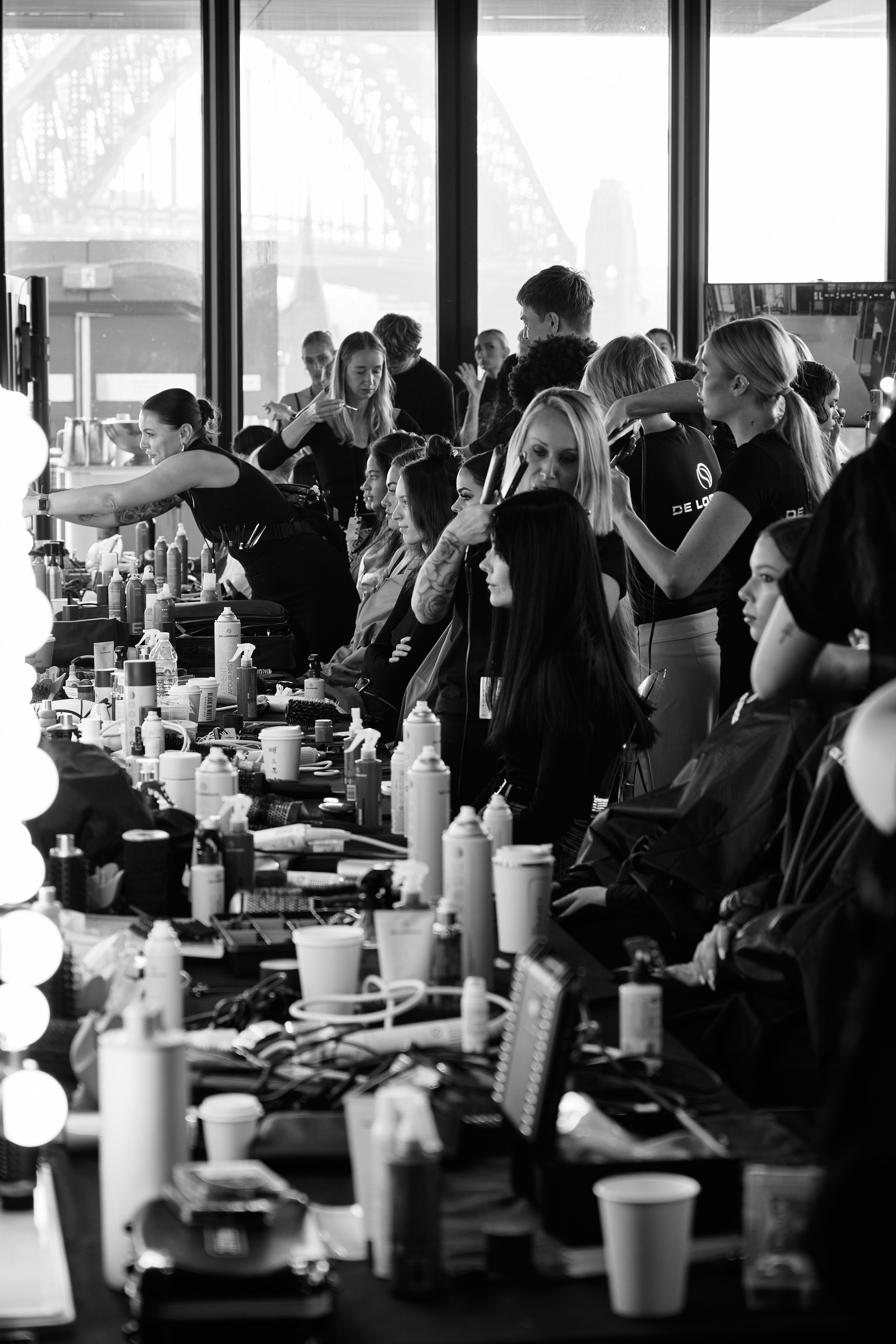 Editorial hair work at Fashion Week Australia 2026, KATYA Sydney