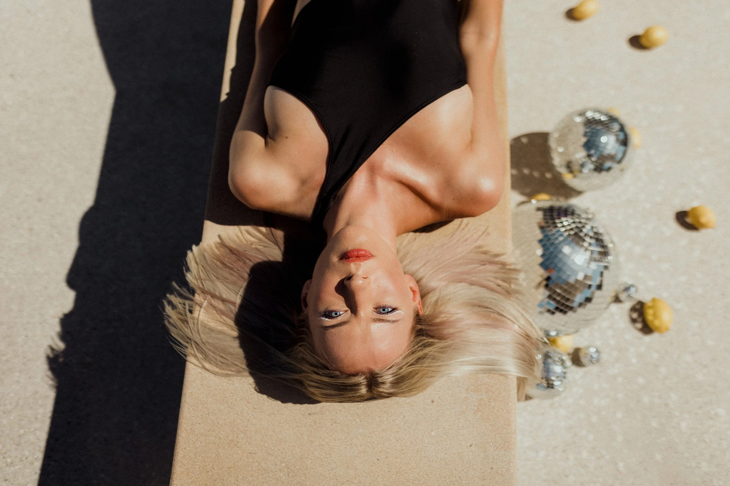 Editorial blonde highlights, Sydney colourist KATYA