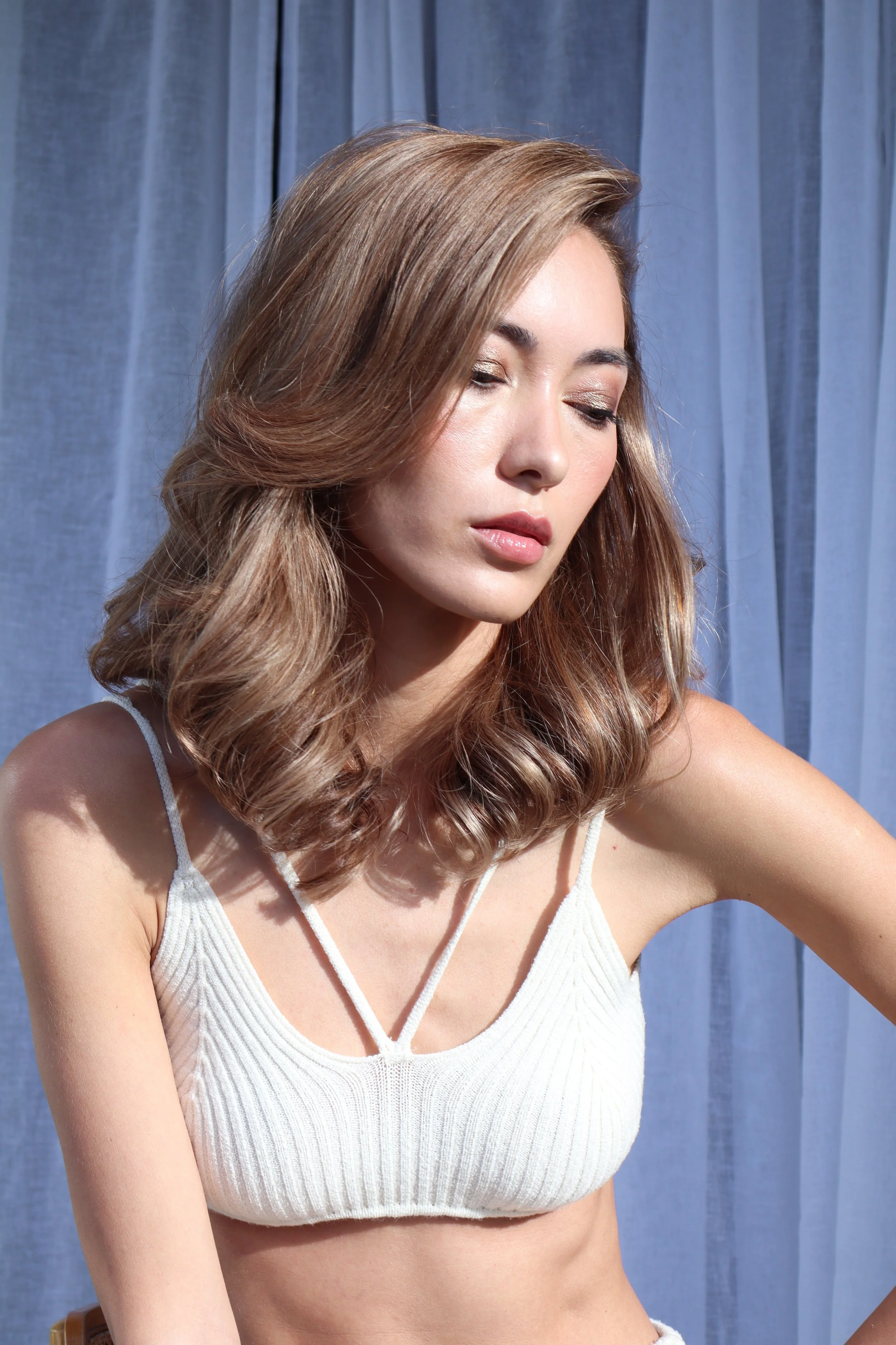 Air Touch brunette with milk chocolate highlights, Sydney