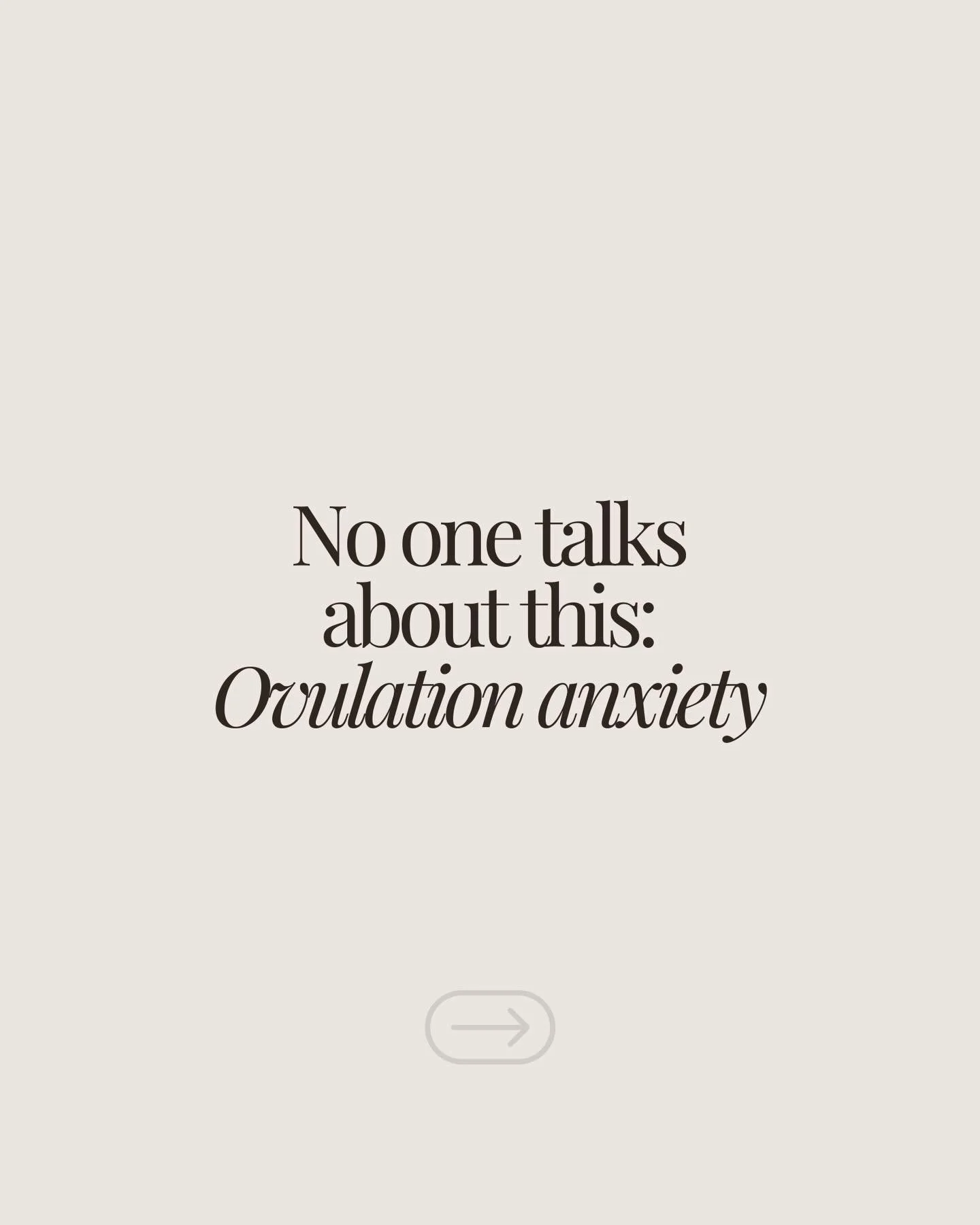 Ovulation is often seen as your &ldquo;best phase&rdquo;.
But for some, it can feel like anxiety.

This isn&rsquo;t random.
It&rsquo;s your body responding to hormonal shifts.

Instead of asking how to fix it,
what if you asked how to support yoursel