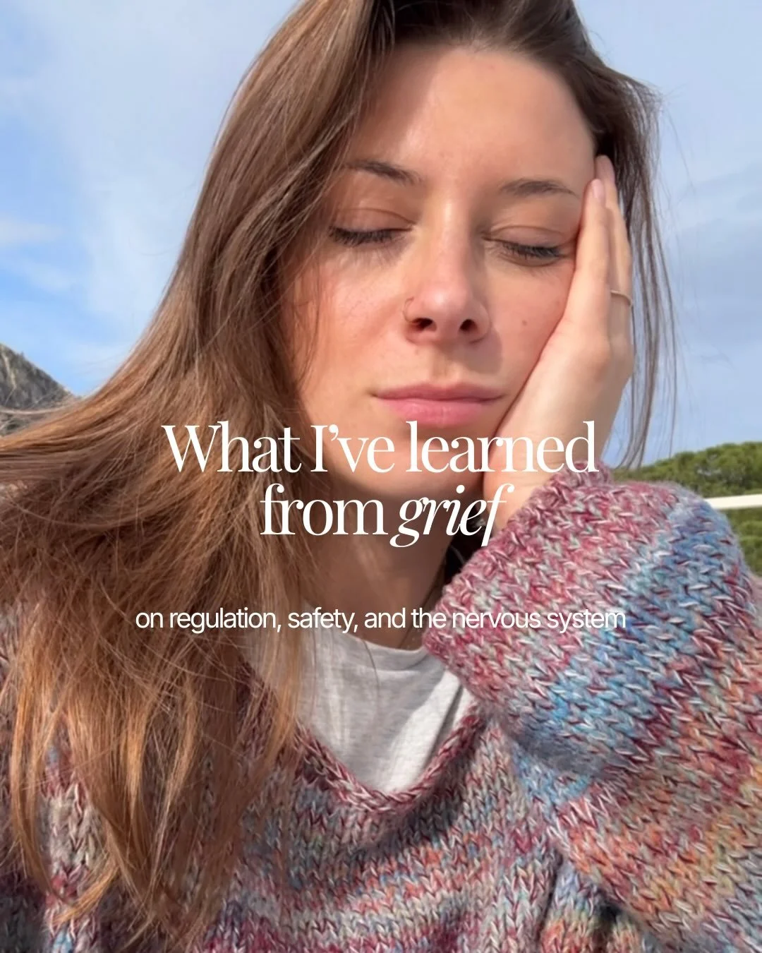 Grief is an embodied experience.

It doesn&rsquo;t only live in thoughts or memories.
It lives in the nervous system: in breath patterns, muscle tension, sleep, digestion.

Loss reshapes regulation.
It can lower your tolerance, heighten vigilance, an