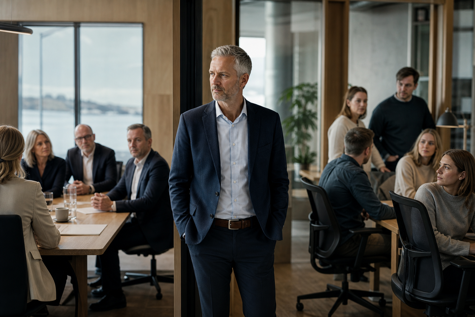 Mellom barken og veden: Daglig leder i skvis mellom styret og de ansatte!