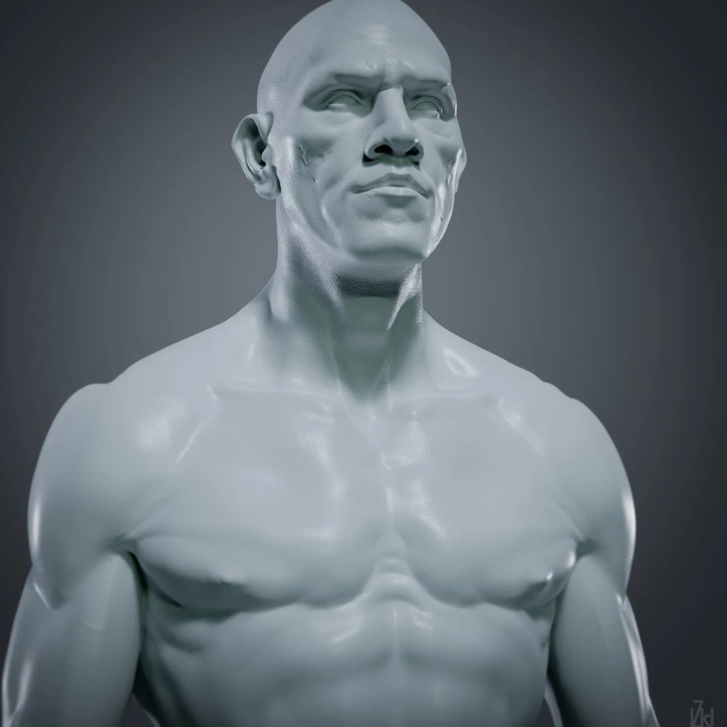 Chama or No Chama? 

This was an anatomy study that turned into an exercise in portrait sculpting Alex Poatan Pereira.

Sculpted in @maxonzbrush and Rendered in @marmoset3d 

This was done in a class at @cdwstudios , with awesome instruction from @ki