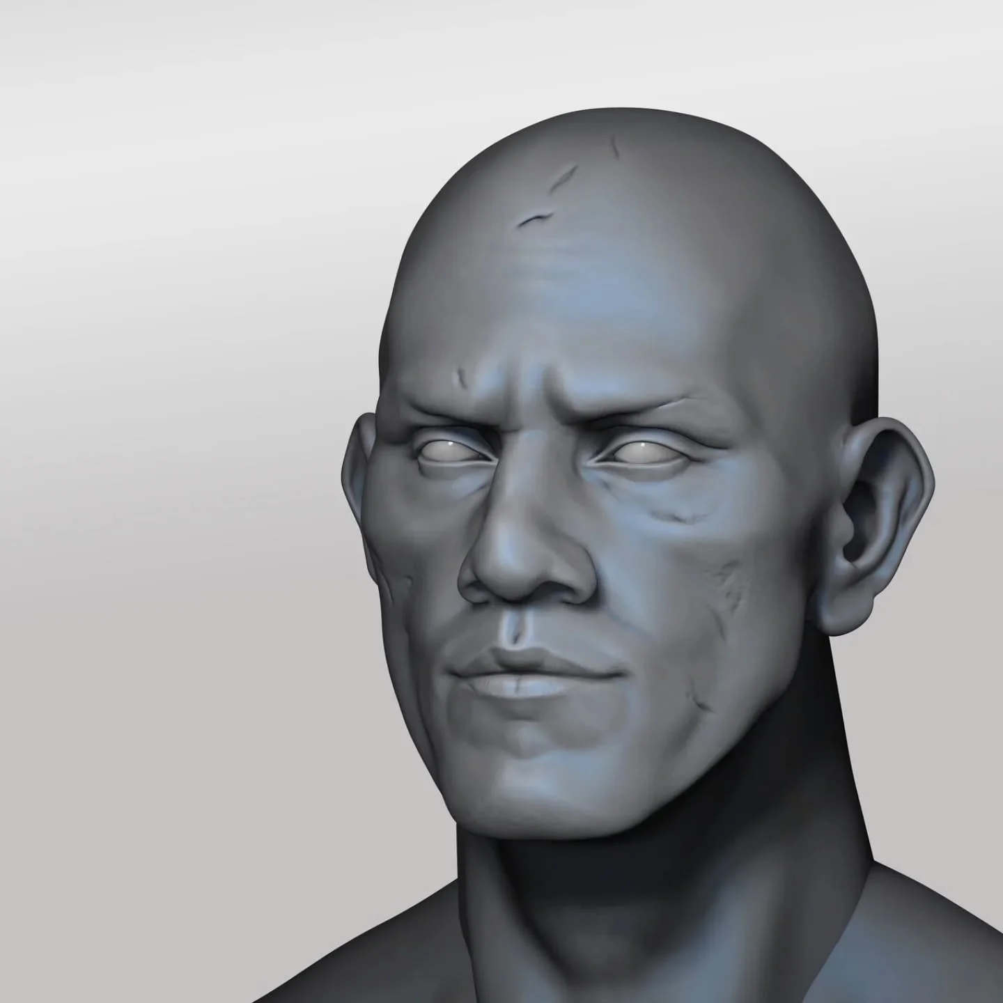 Anatomy study/Alex Pereira Sculp.  Its still a Work in progress but I thought I would share. Scars and pores next 🙂

#zbrush #zbrushsculpt #portrait #alexpereira #ufc #characterart #chama #fanart #3dprinting #3d #art #sculpture #digitalart #digitals