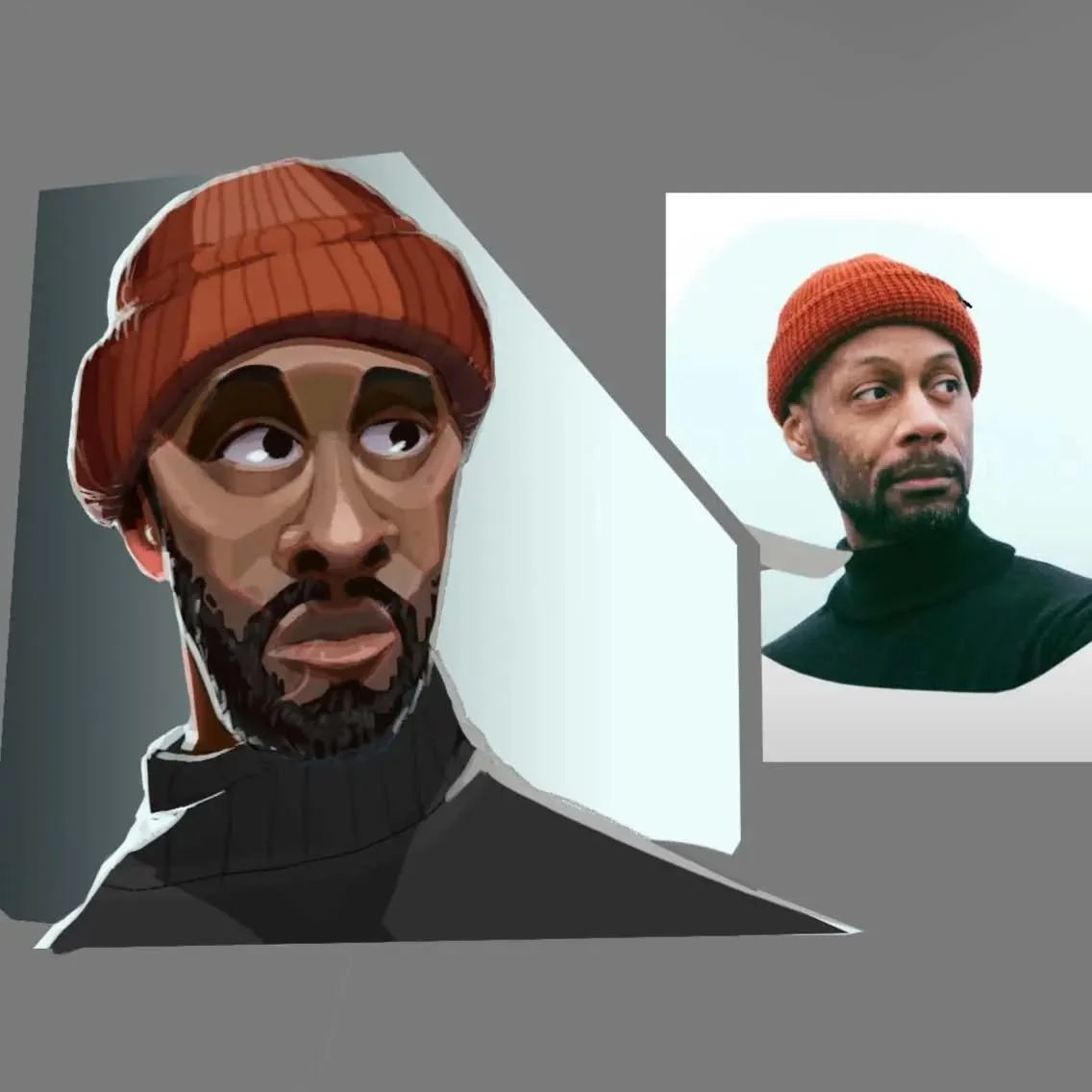 I did a awesome workshop by @ben_eblen_design during my uni break. This is my stylised portrait. Super happy with how it worked out and keen to do moooorrree 😃

#art#stylizedportrait #stylized #drawing #stylizedart #characterdesign #character
