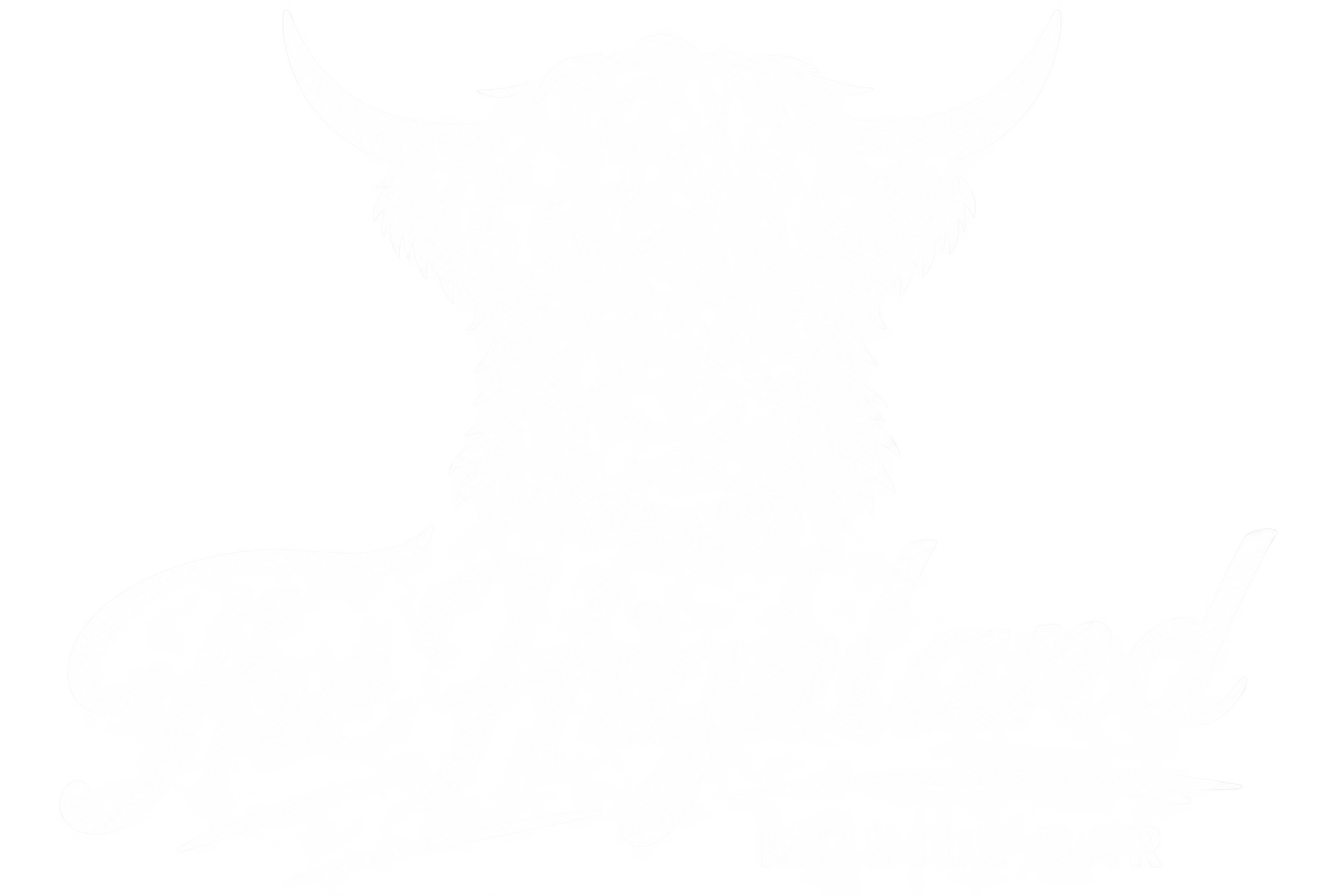 Logo with a white, fluffy, horned creature resembling a buffalo or a bison, with yellow horns and sunglasses, merged with stylized text that is partially obscured.