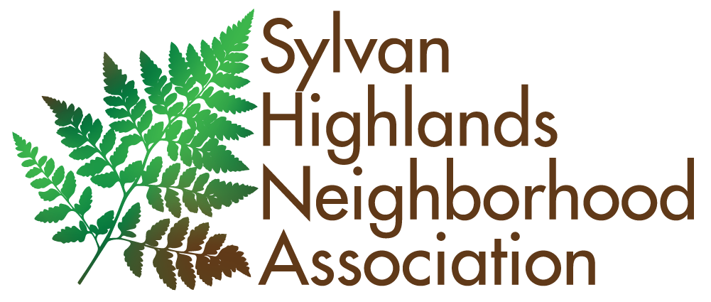 Sylvan Highlands Neighborhood Association logo