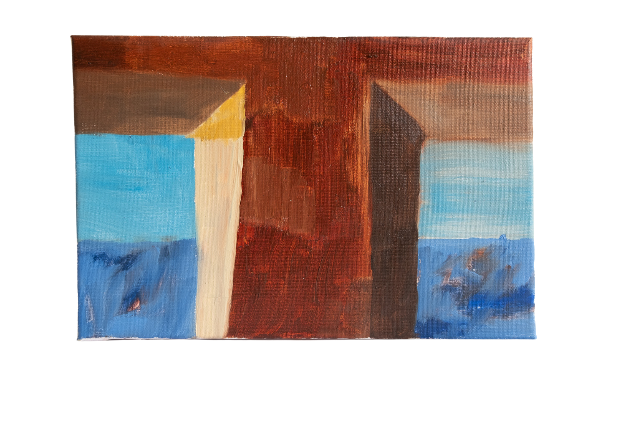abstract mystery painting