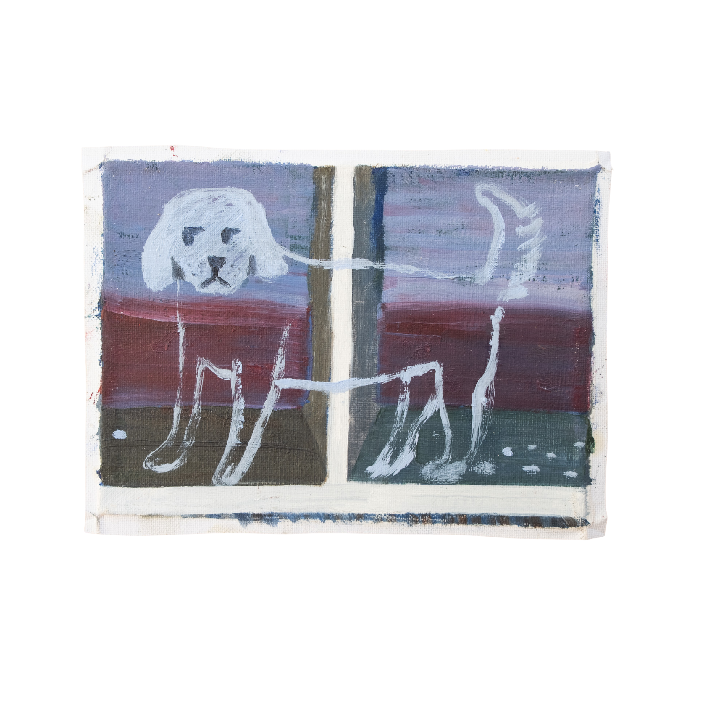 Ghost Dog by the Window