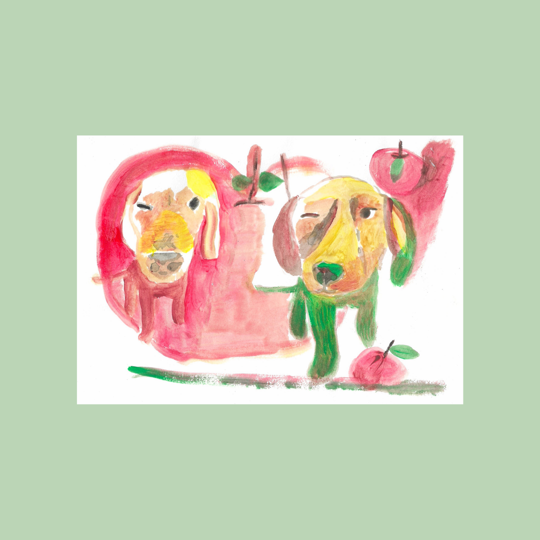 Double-apple dogs