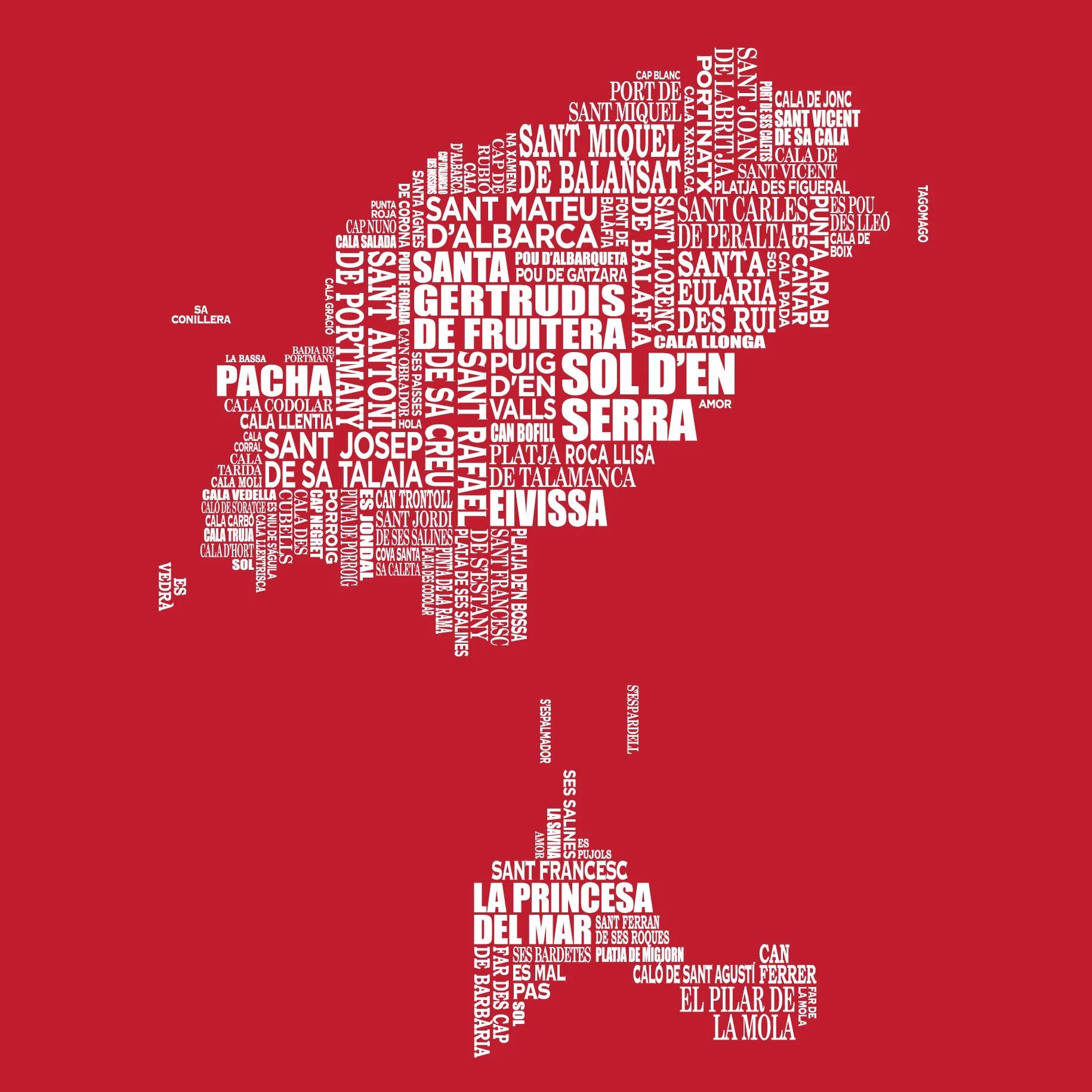 Ibiza & Formentera Map