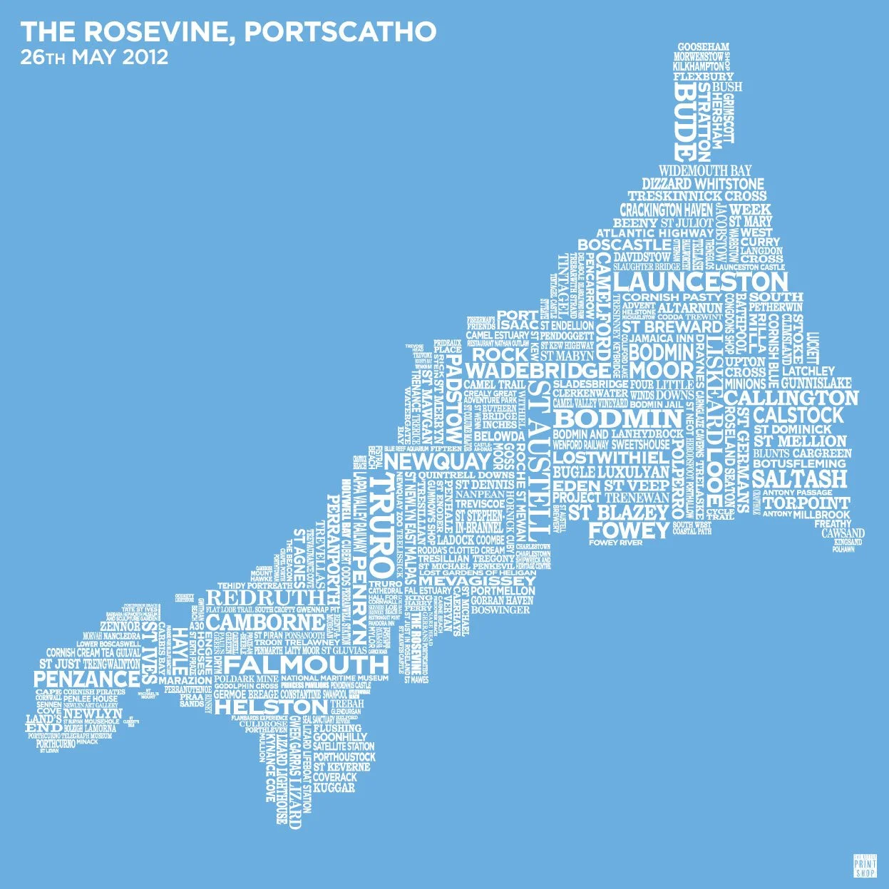 Cornwall Map