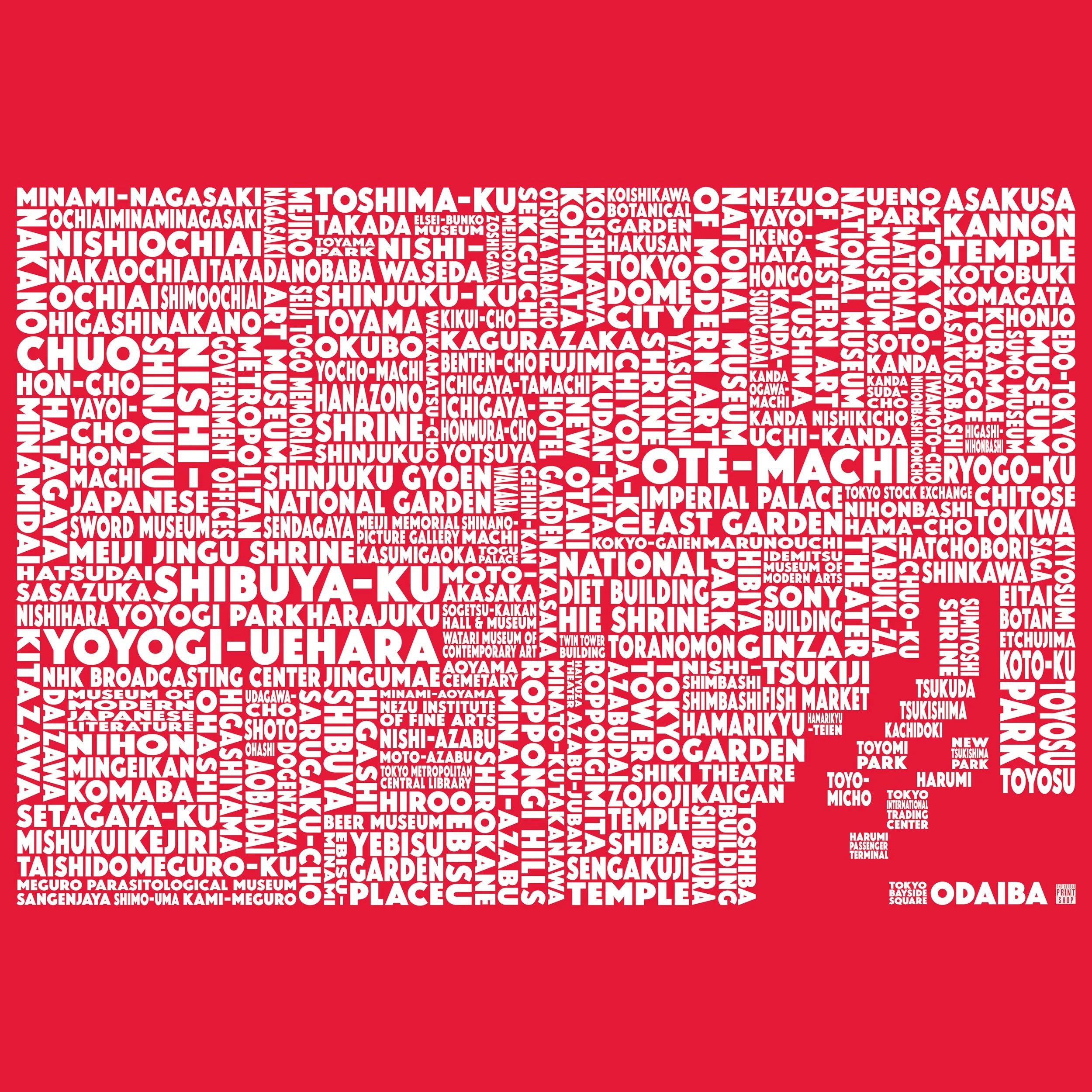 Tokyo Map